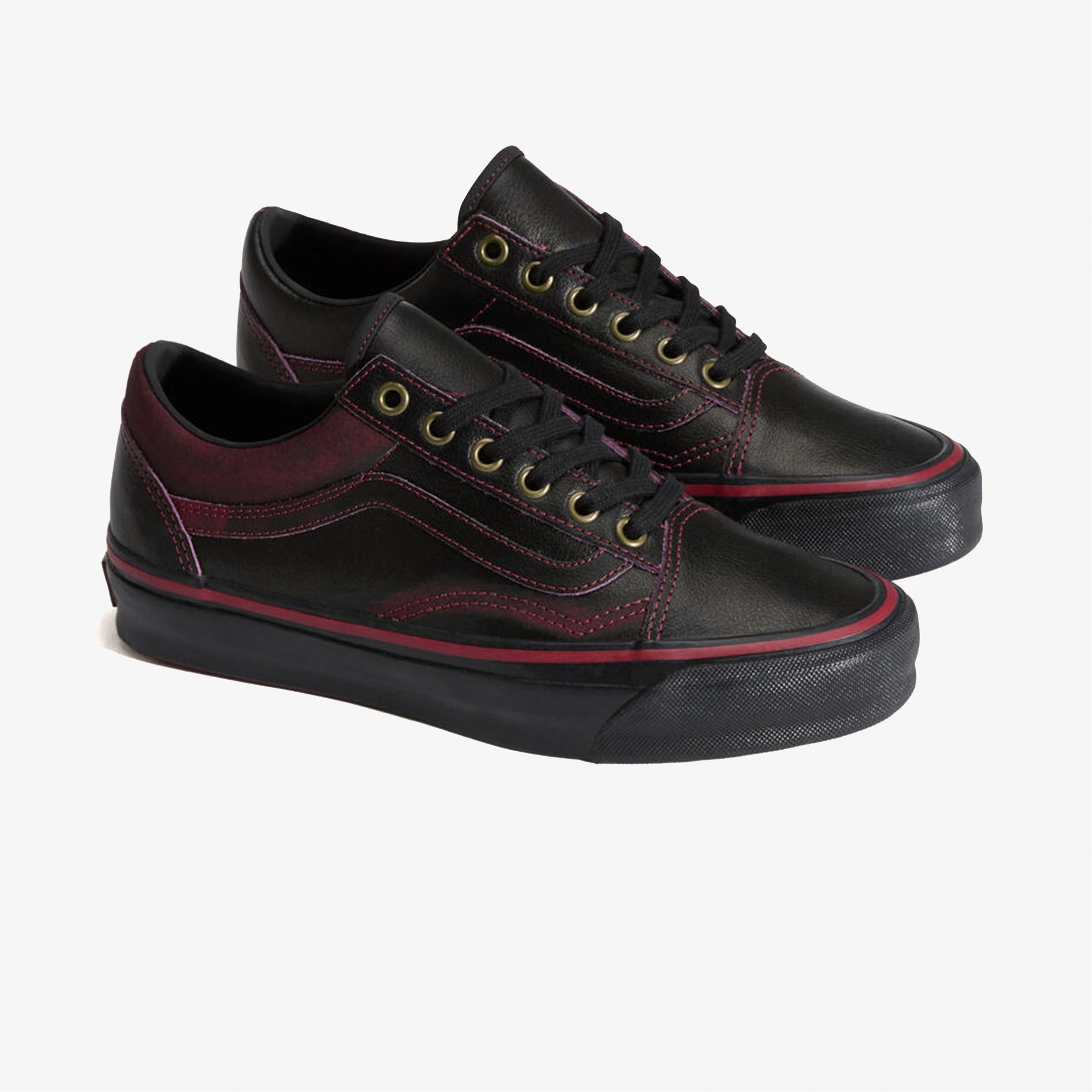 Vans Lx Old Skool Leather Kadın Siyah Spor Ayakkabı