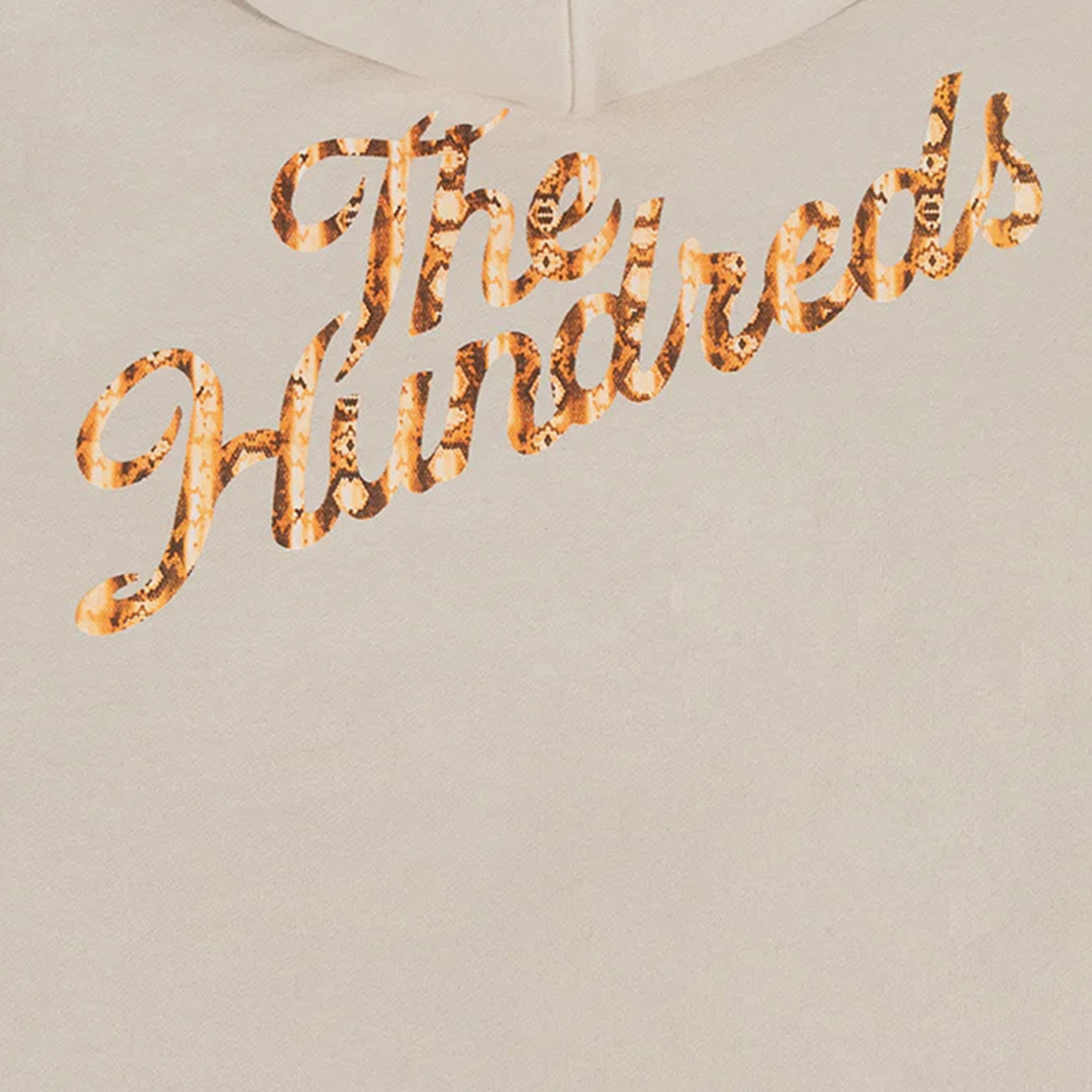 The Hundreds Snake Slant Pullover Erkek Bej Hoodie