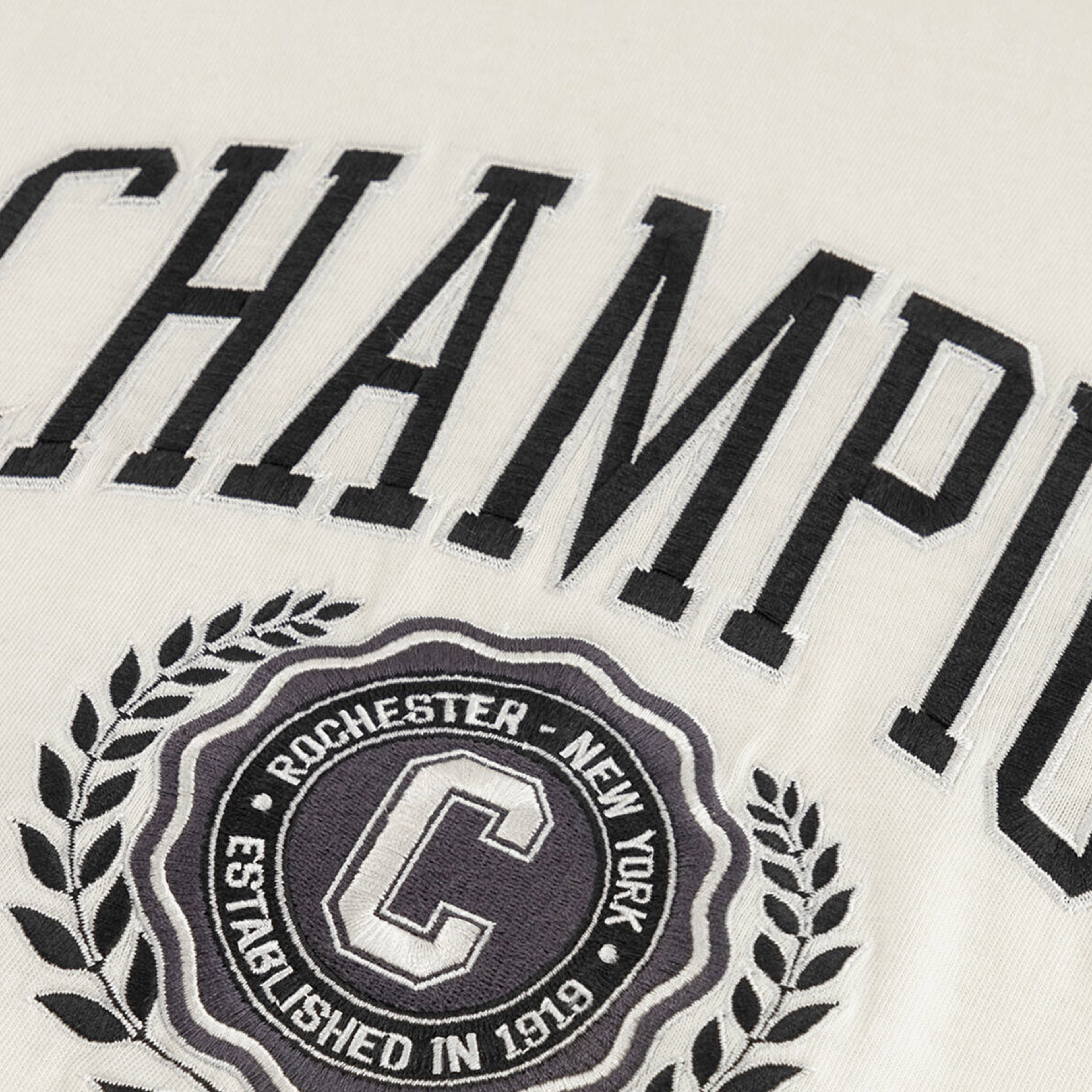 Champion Yearbook Erkek Beyaz T-Shirt