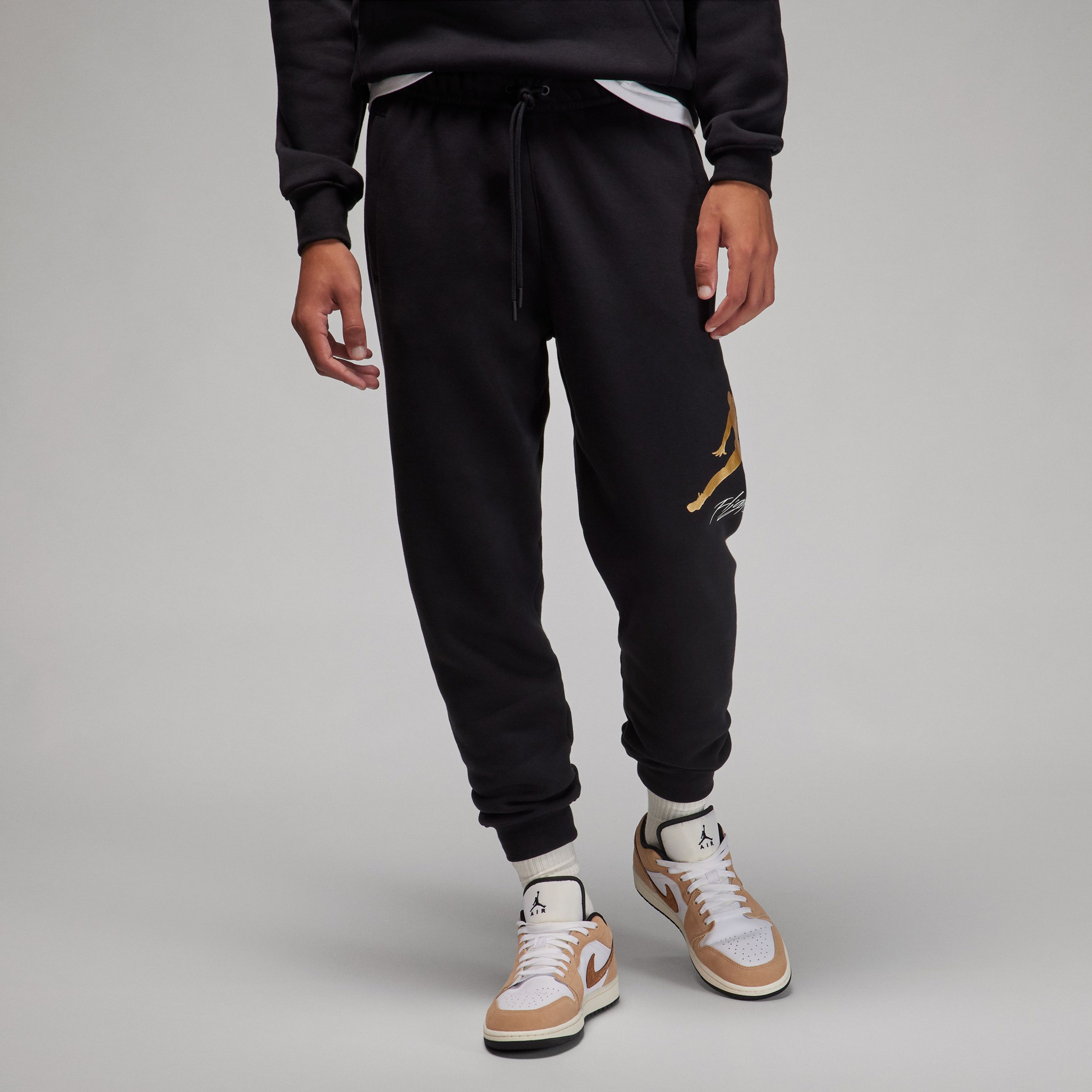 Jordan Essentials Flc Baseline Erkek Siyah Eşofman Altı