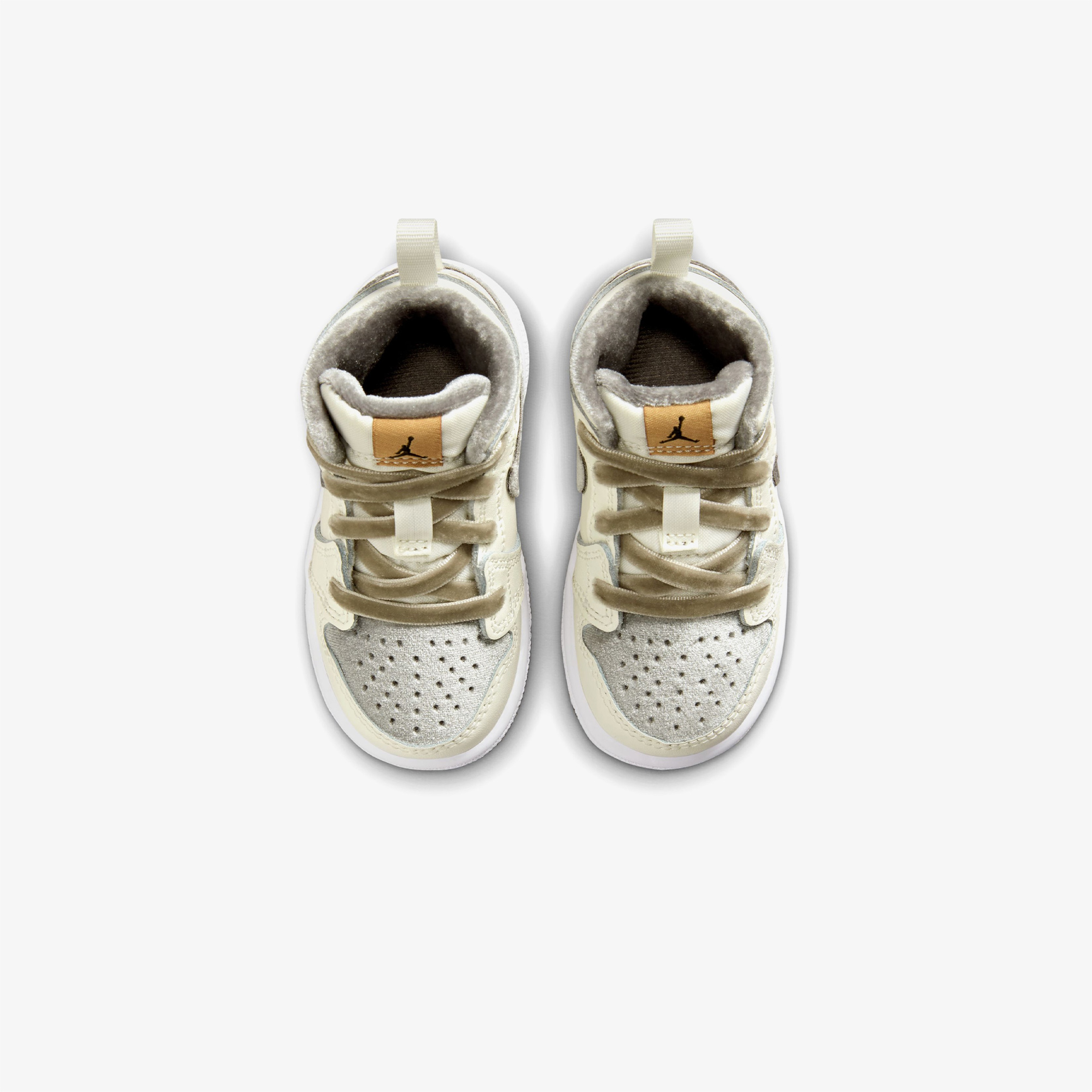 Jordan 1 Mid Se Bebek Krem Spor Ayakkabı