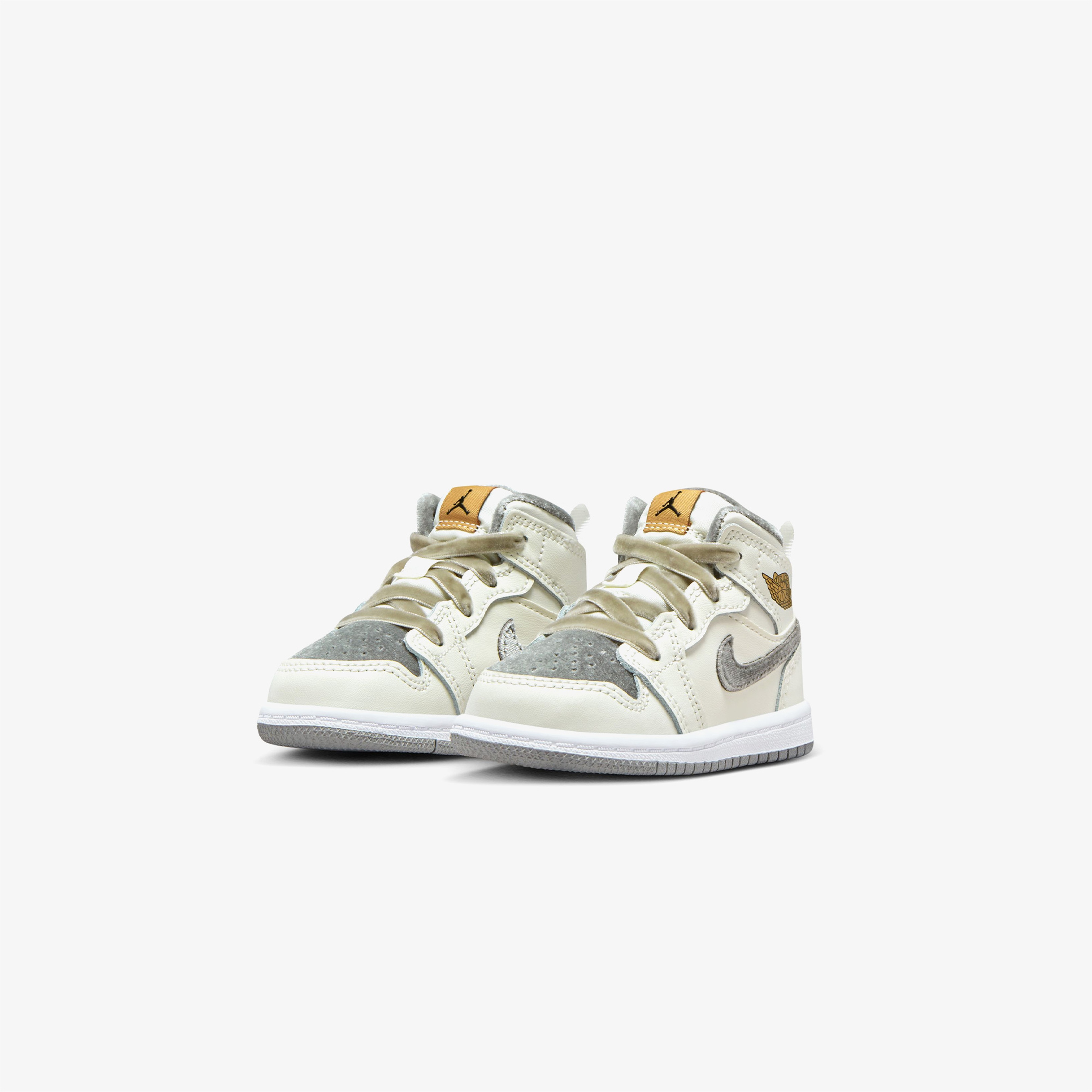 Jordan 1 Mid Se Bebek Krem Spor Ayakkabı