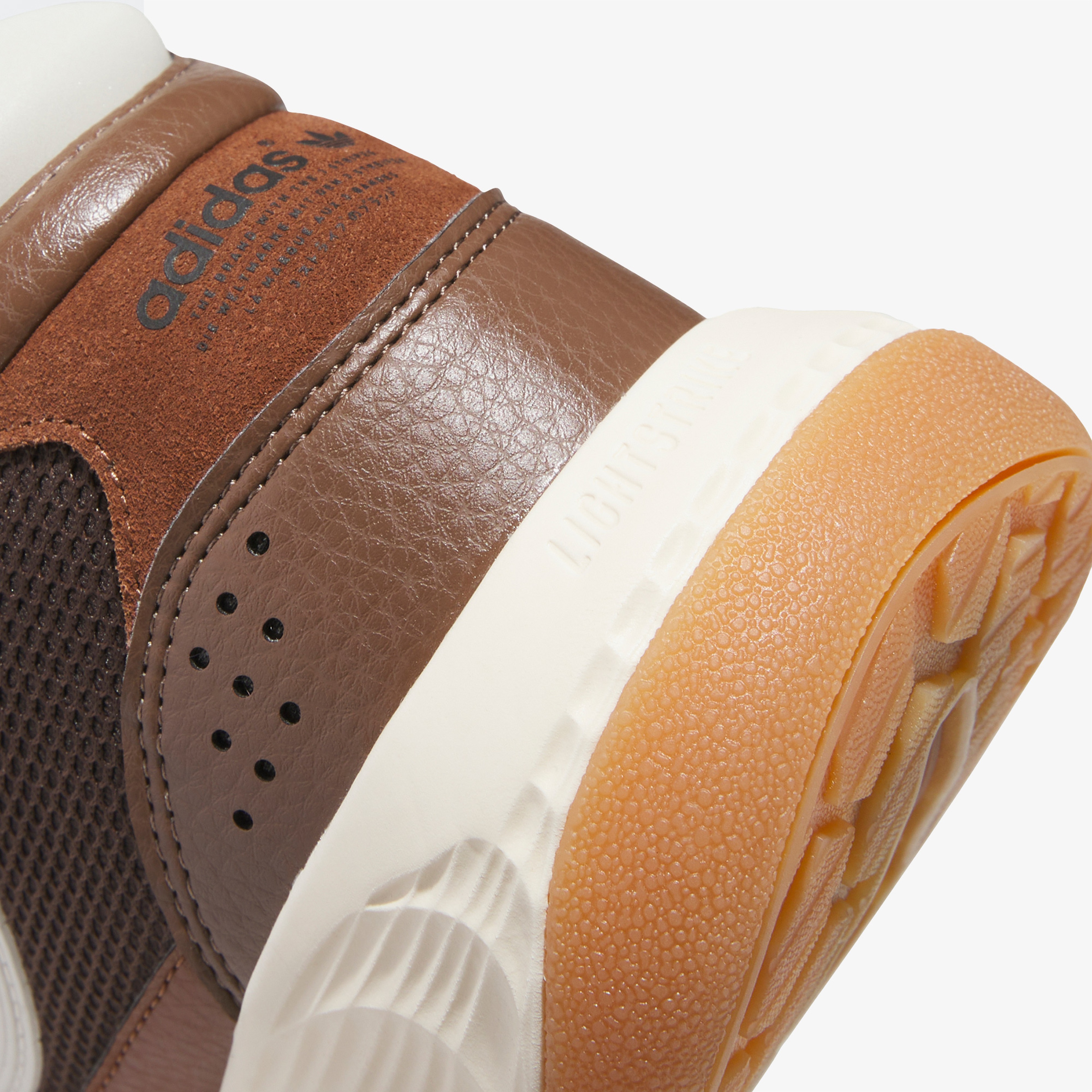 adidas Niteball iii Unisex Kahverengi Sneaker