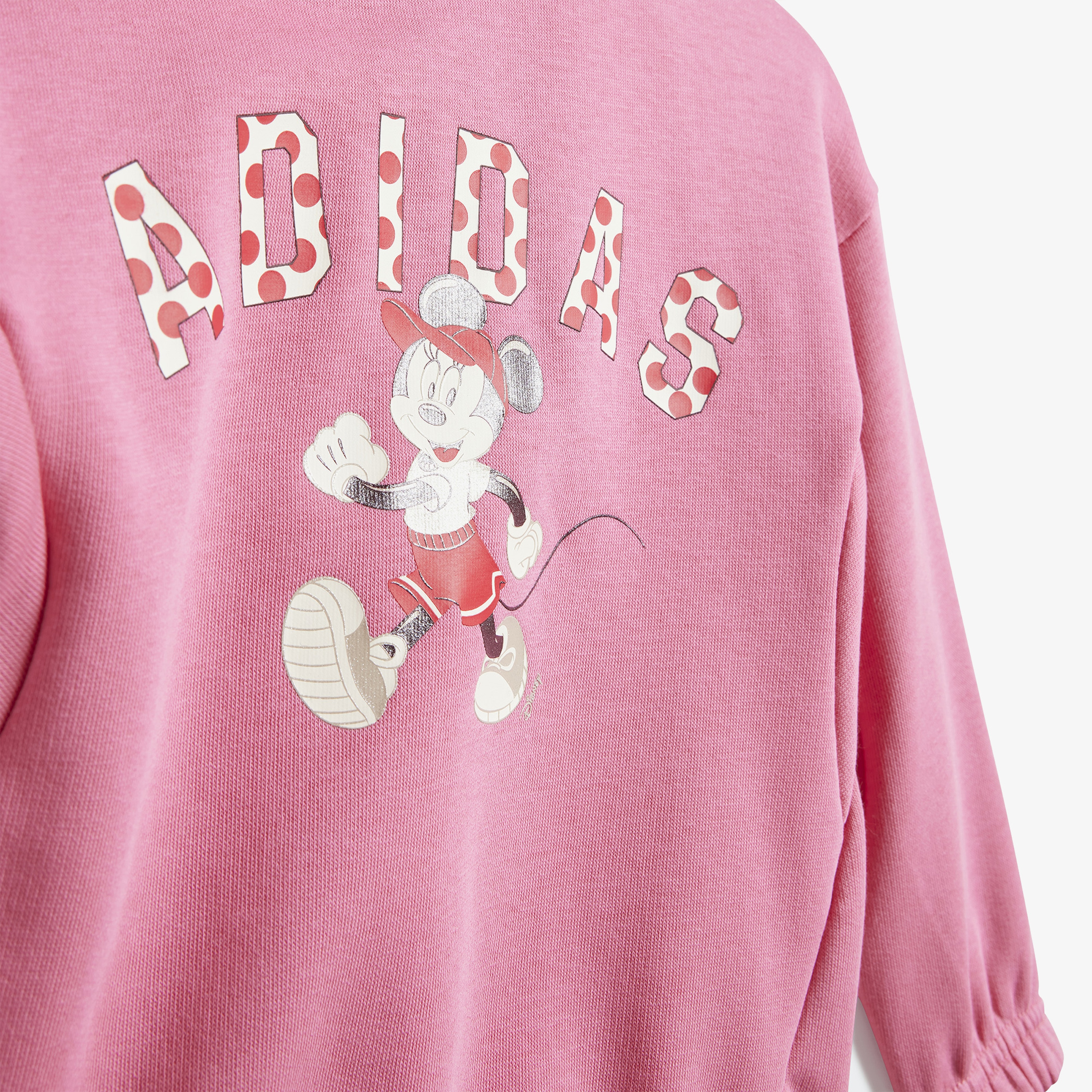adidas Disney Minnie Mouse Bebek Gri/Pembe Eşofman Takımı