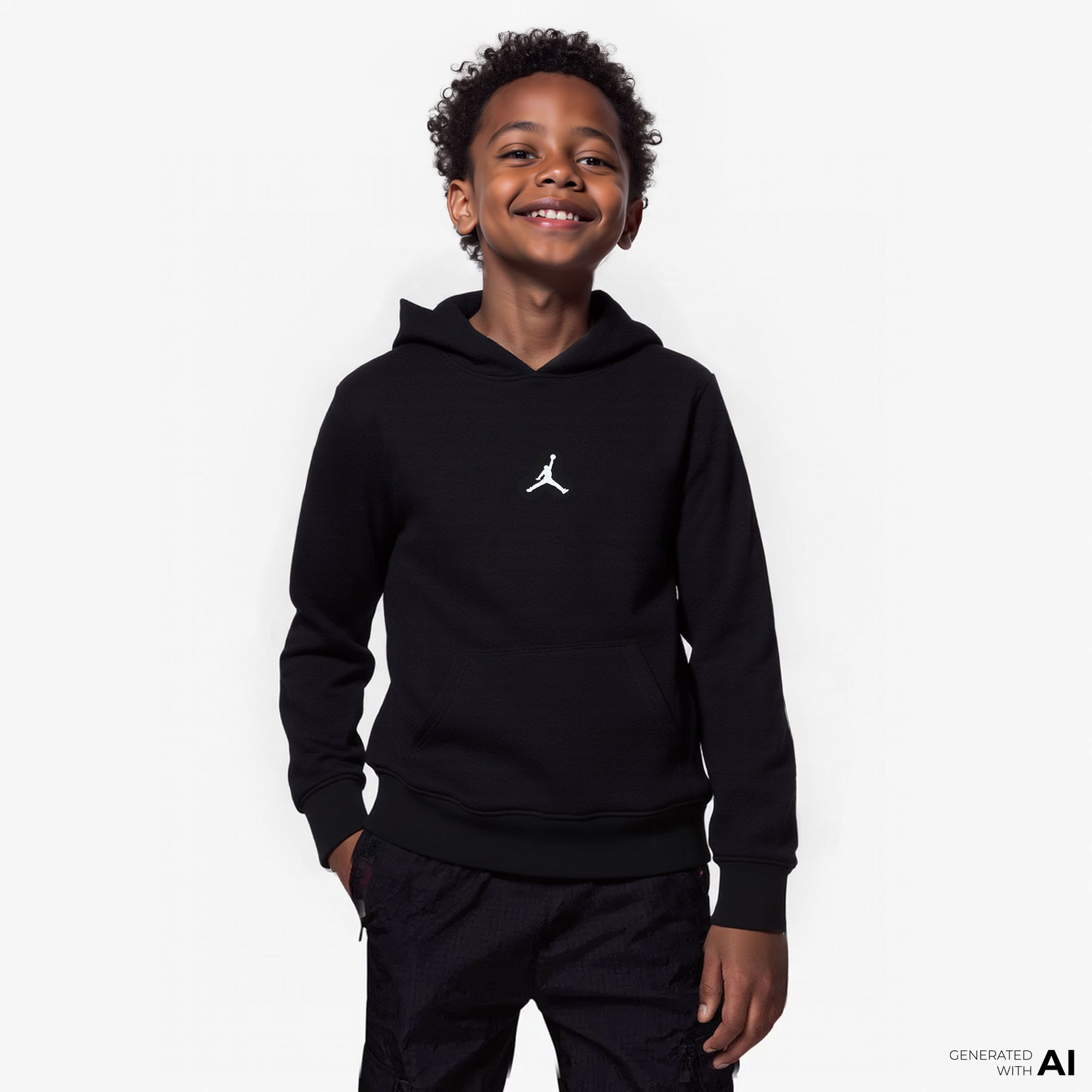 Jordan Jdb Mj Sport Crossover Po Çocuk Siyah Sweatshirt