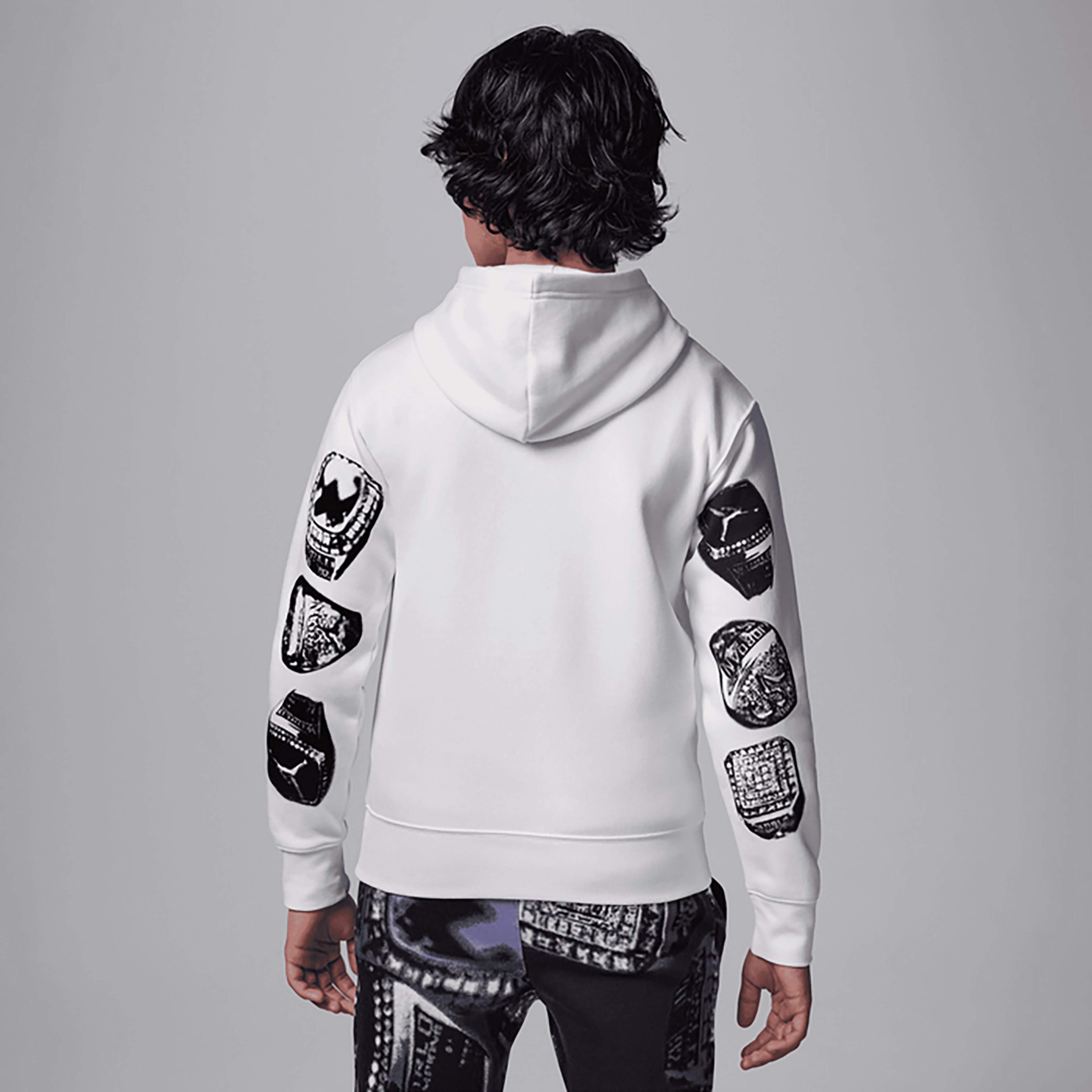 Jordan MJ Mvp Çocuk Beyaz Sweatshirt