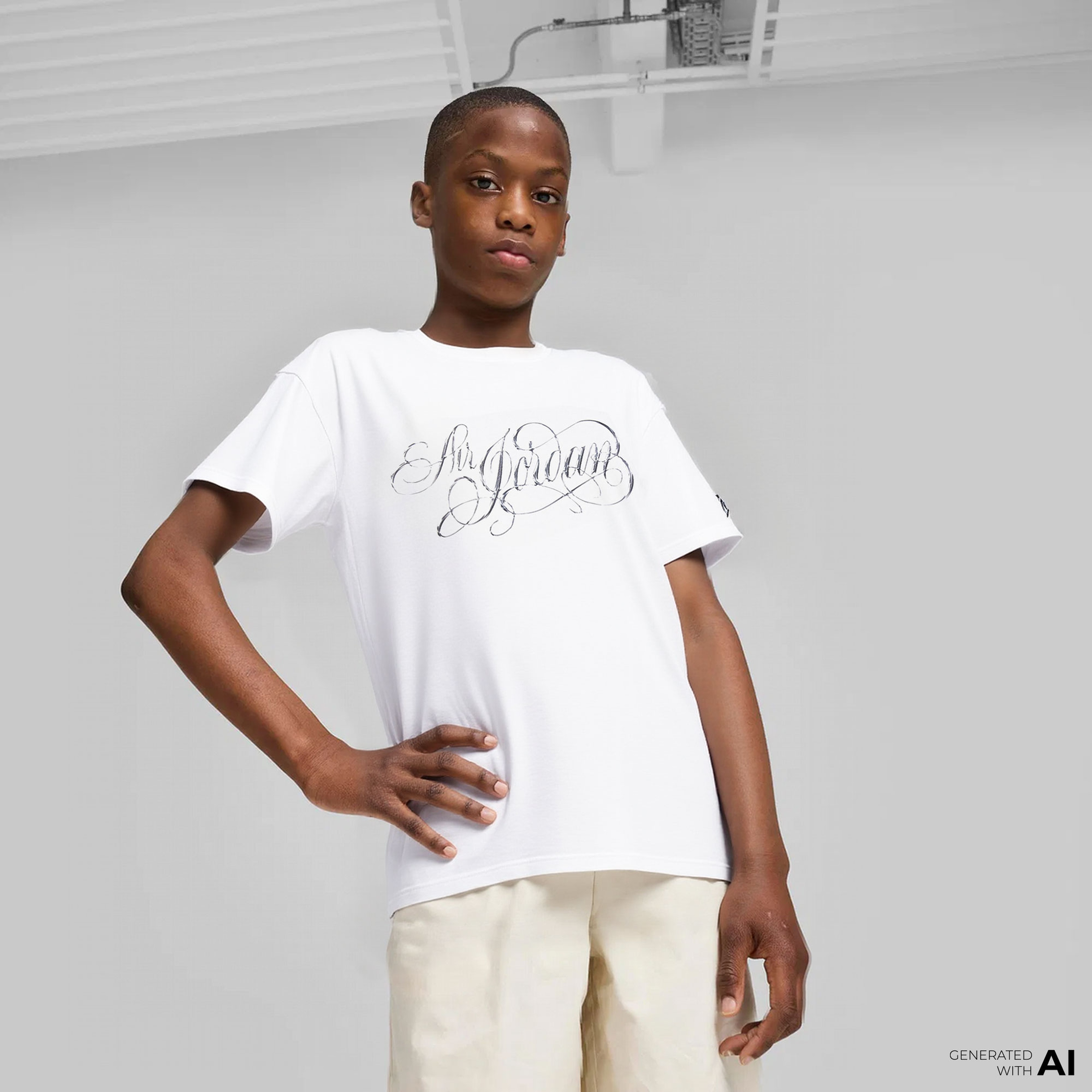 Jordan Jfg Air Jordan Çocuk Siyah T-Shirt