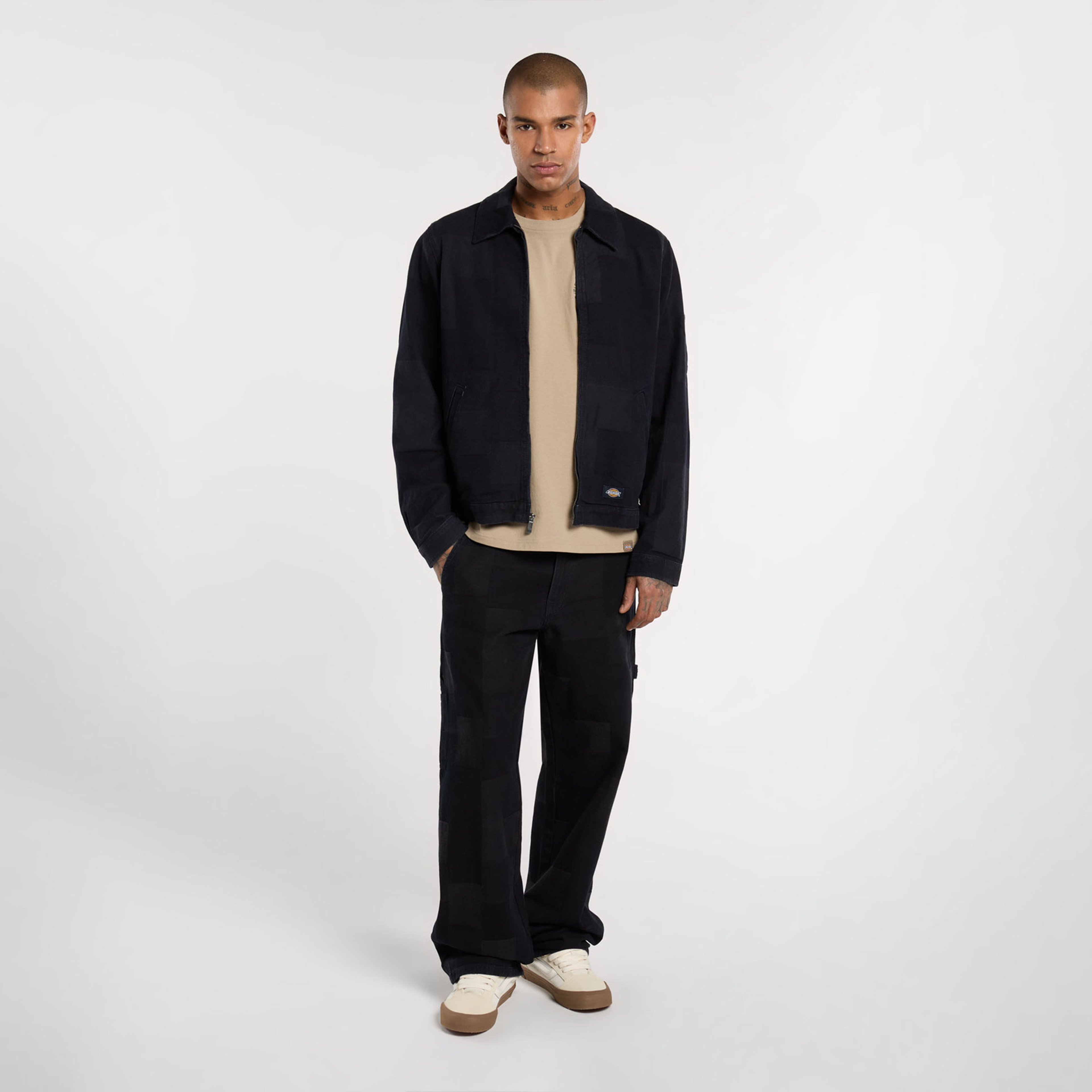 Dickies Jacquard Eisenhower Erkek Siyah Ceket