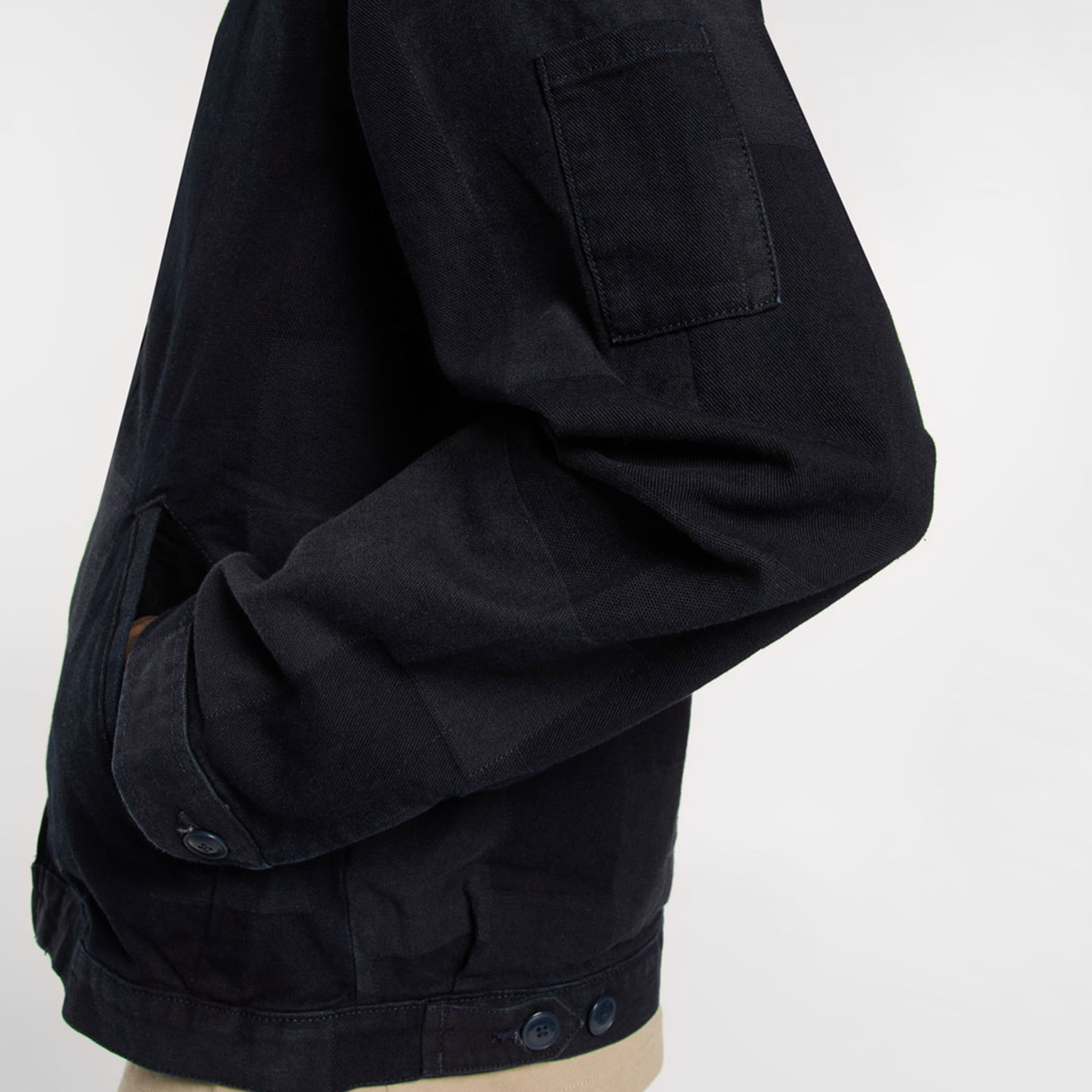 Dickies Jacquard Eisenhower Erkek Siyah Ceket