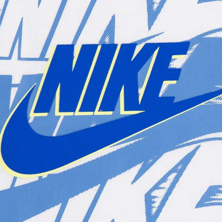 Nike Sportswear On The Move Çocuk Beyaz?/?Mavi Şort Takım