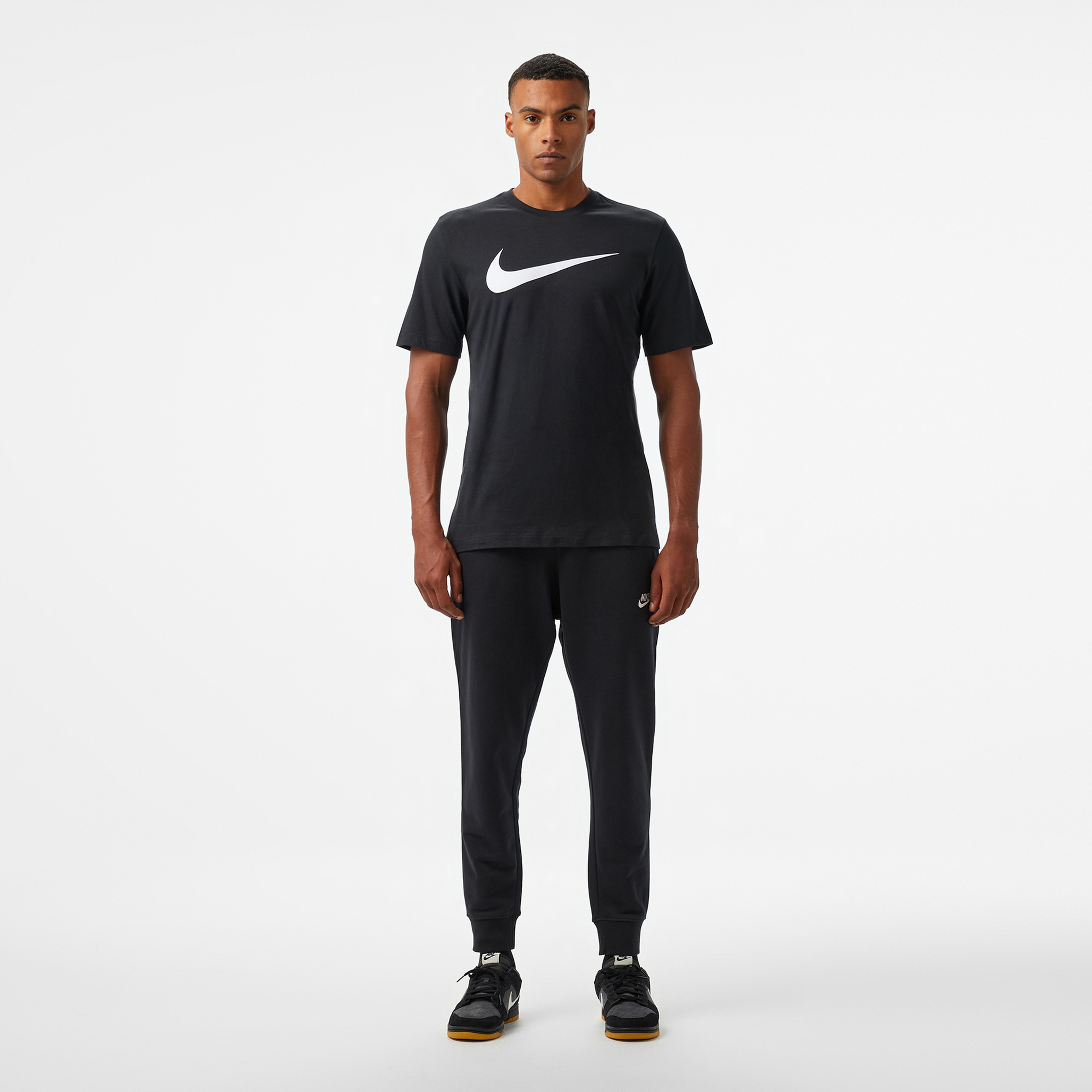 Nike Club Erkek Siyah Eşofman Altı