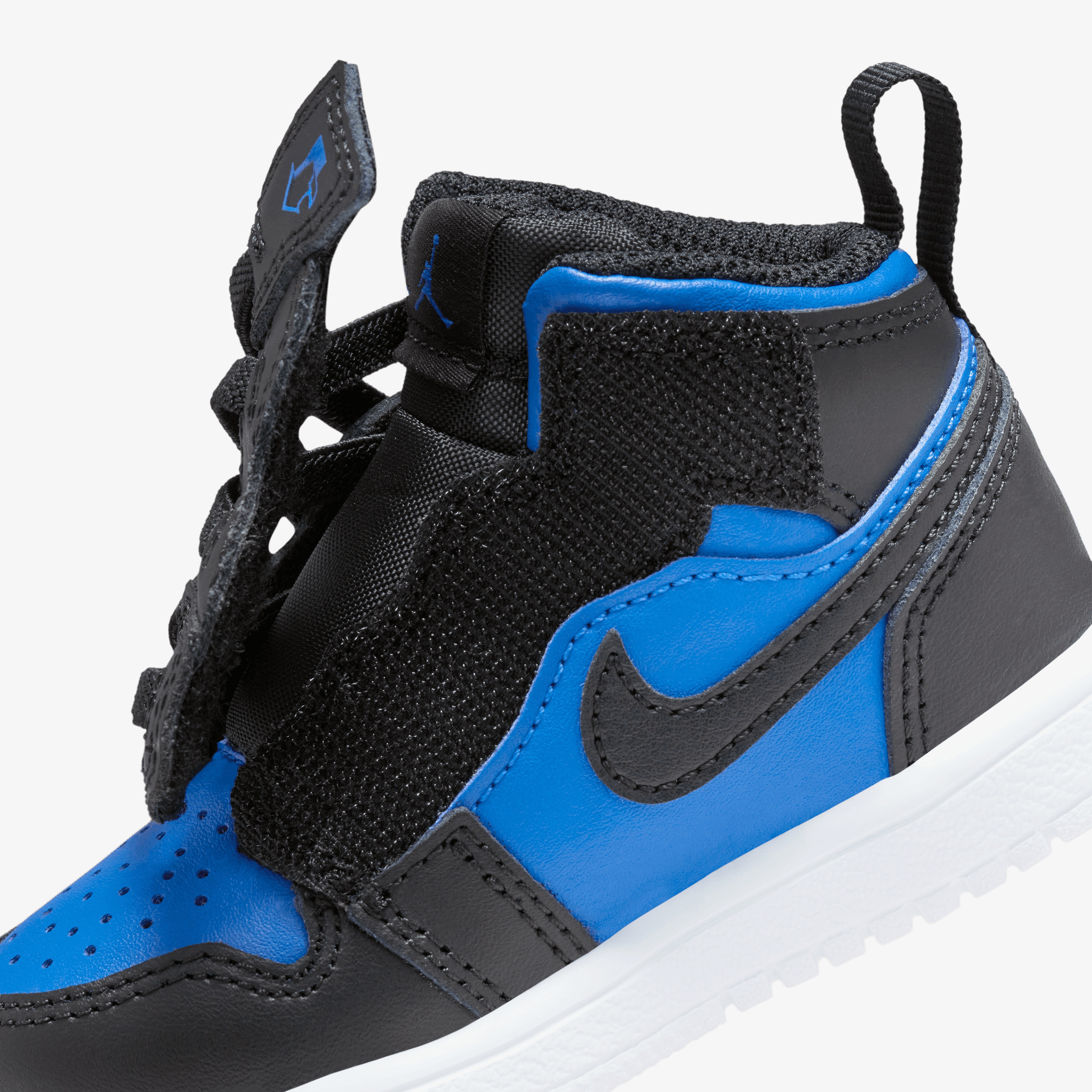 Jordan 1 Mid Alt Bebek Siyah Sneaker