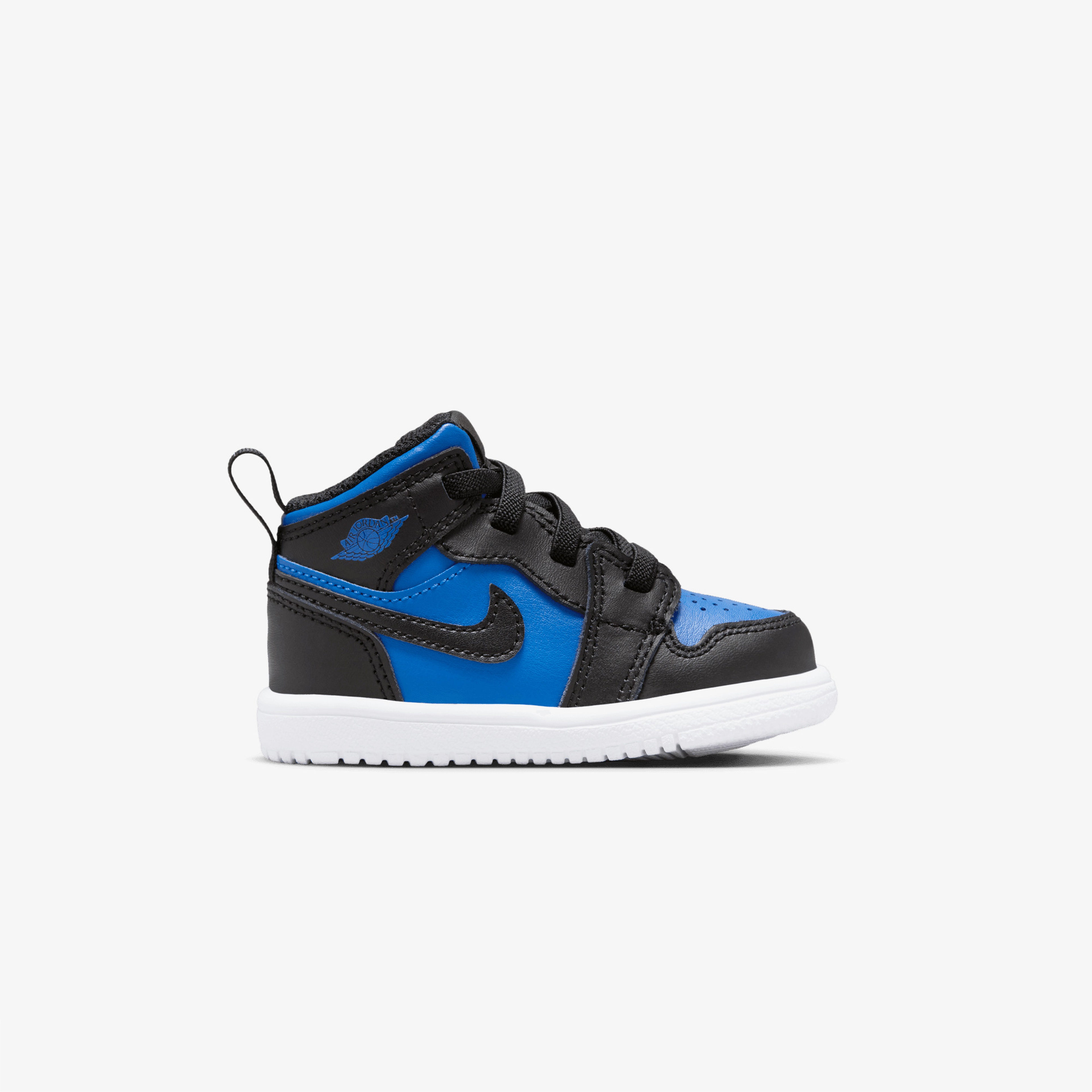 Jordan 1 Mid Alt Bebek Siyah Sneaker