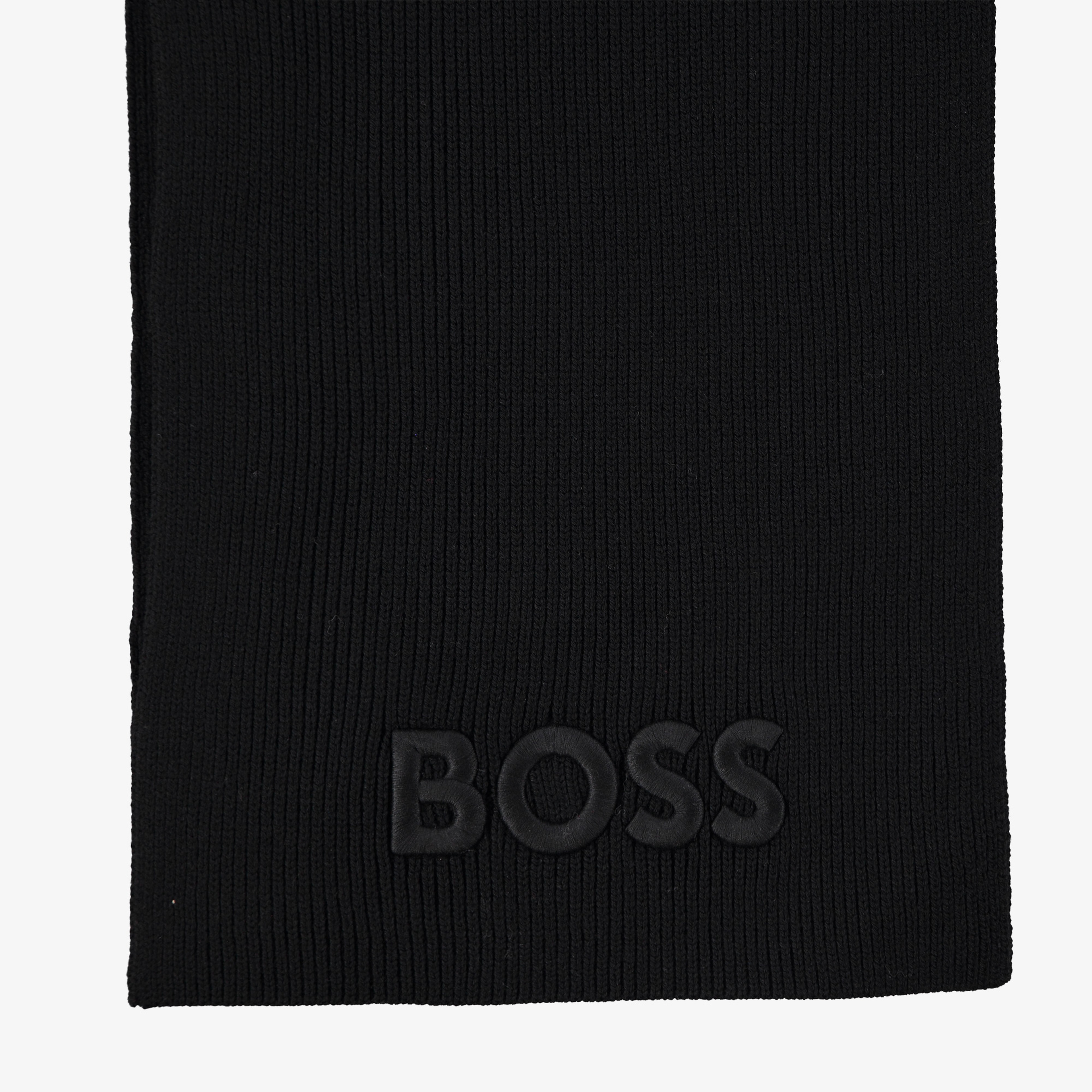 Boss Erkek Siyah Atkı
