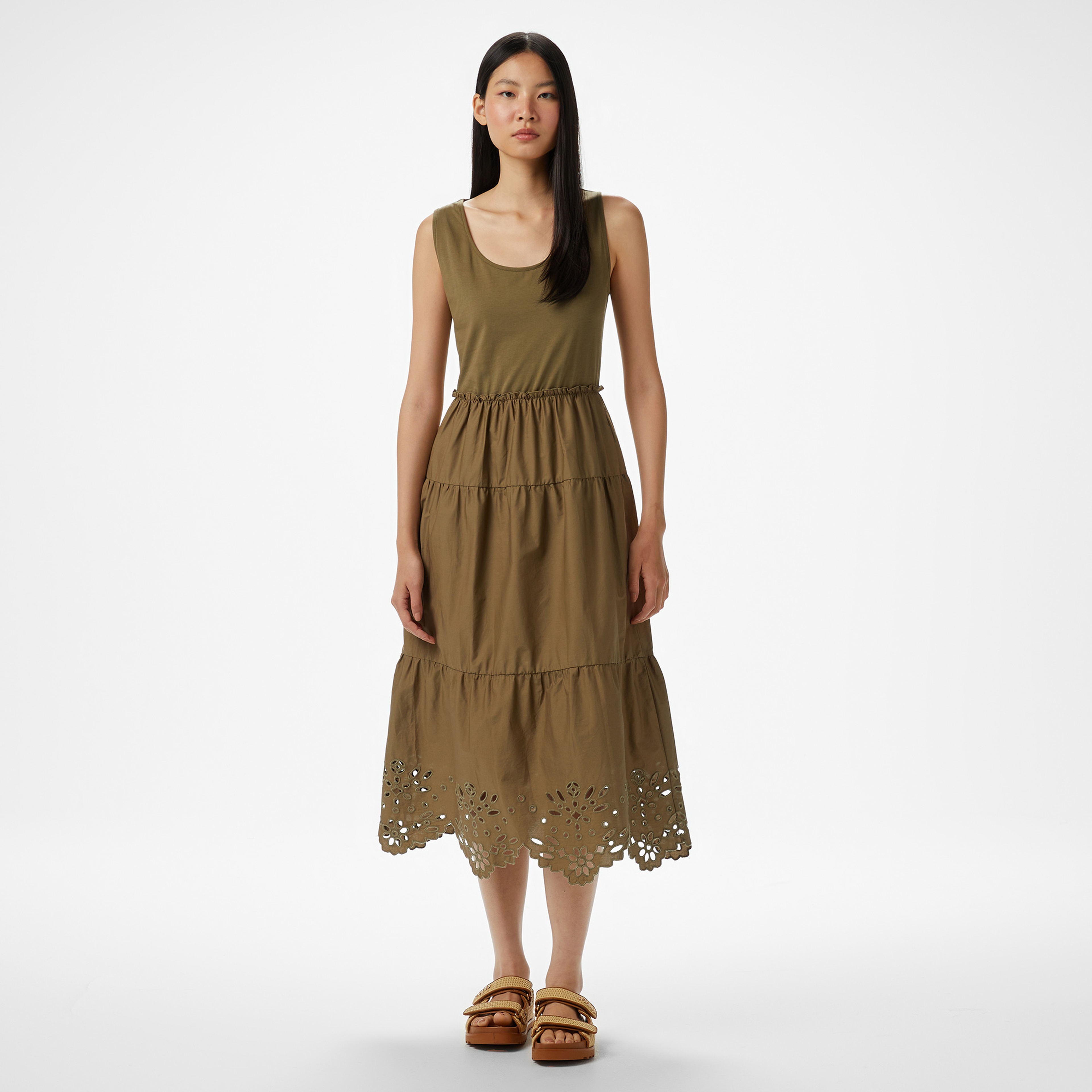 Liu Jo Kadın Yeşil Elbise