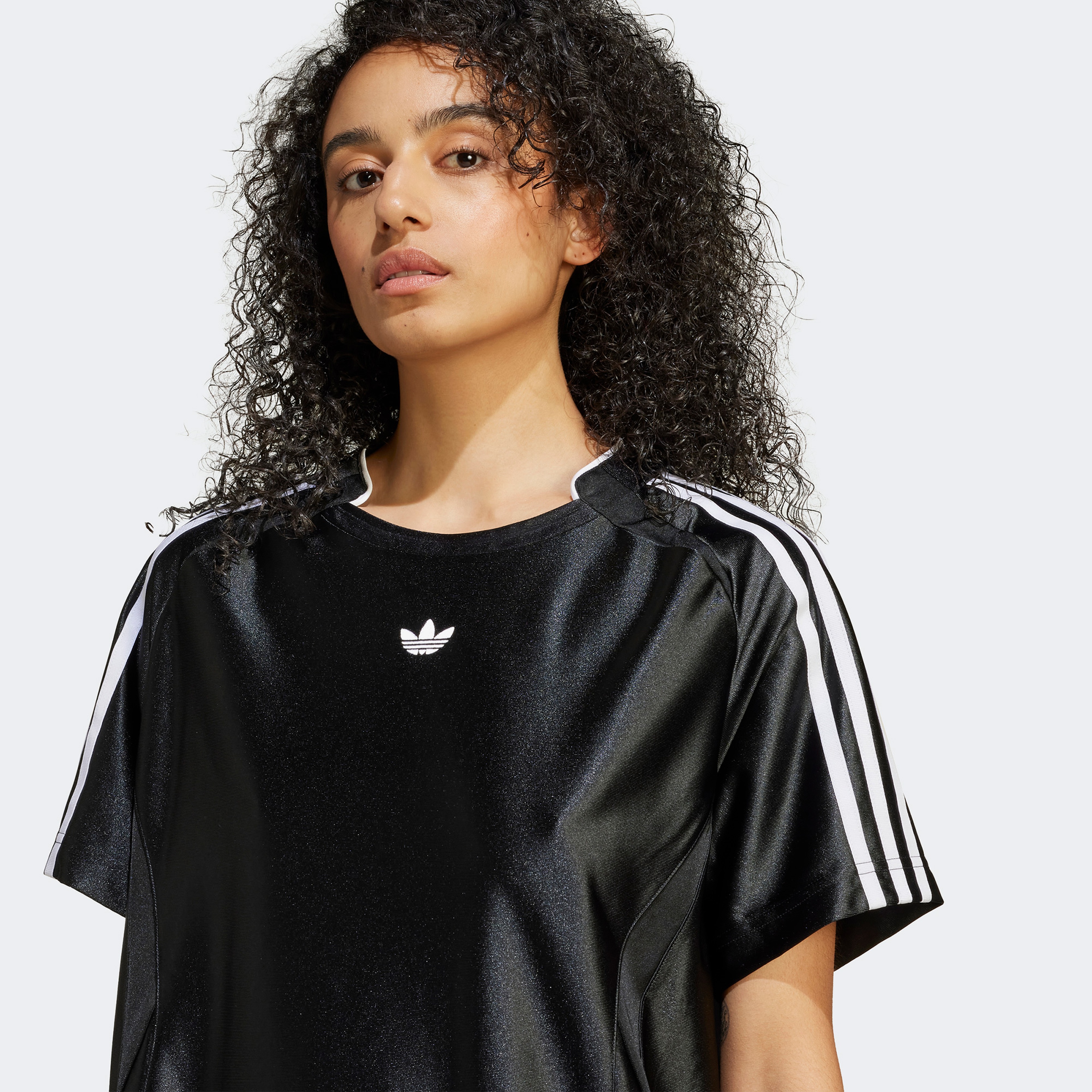 adidas Adicolor Teamgeist Kadın Siyah Elbise