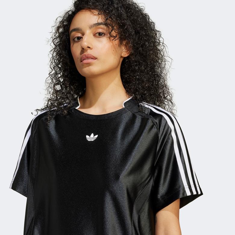 adidas Adicolor Teamgeist Kadın Siyah Elbise