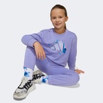 adidas x Disney Lilo & Stitch Çocuk Mor Eşofman Takımı
