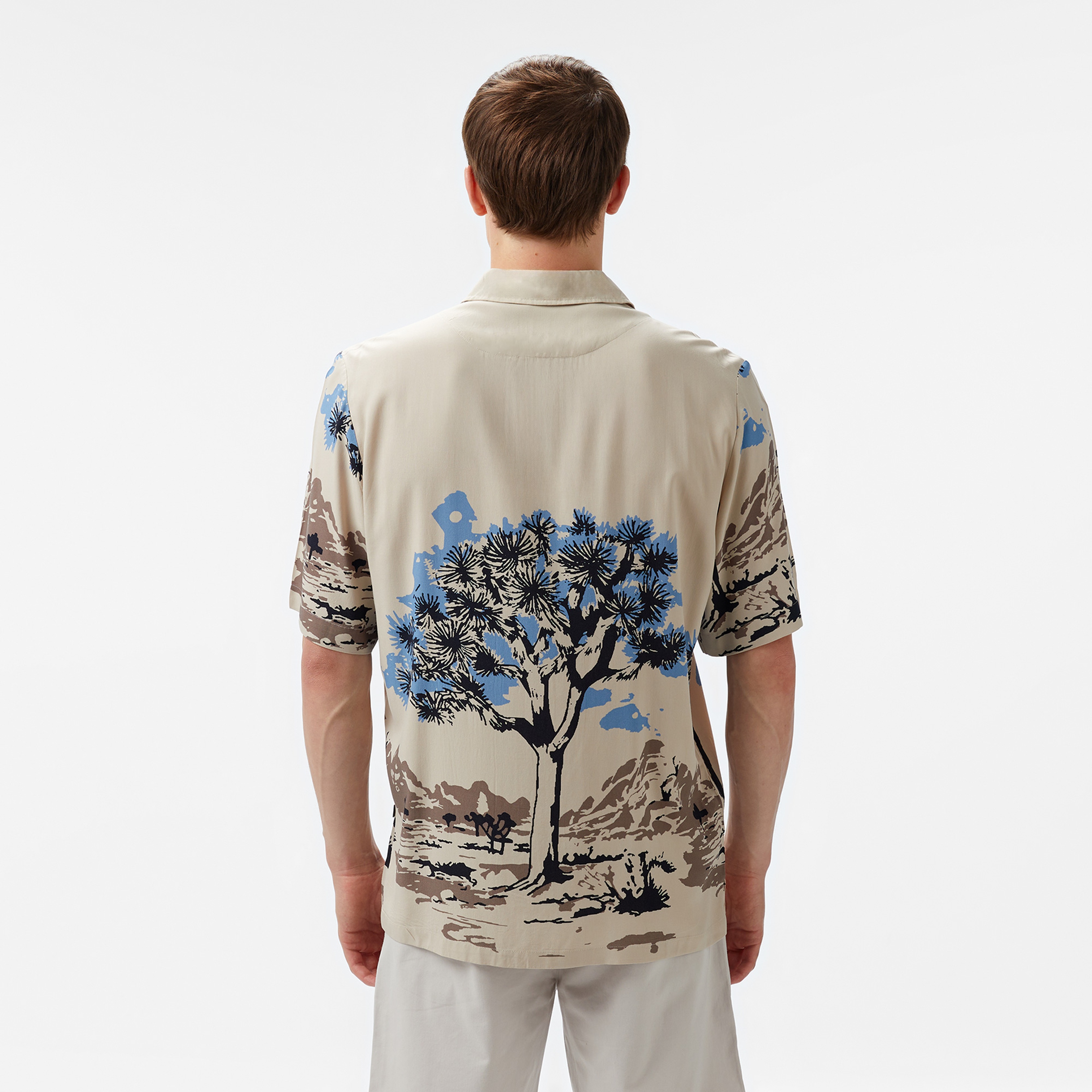 Boss Rayer M Erkek Bej Gömlek