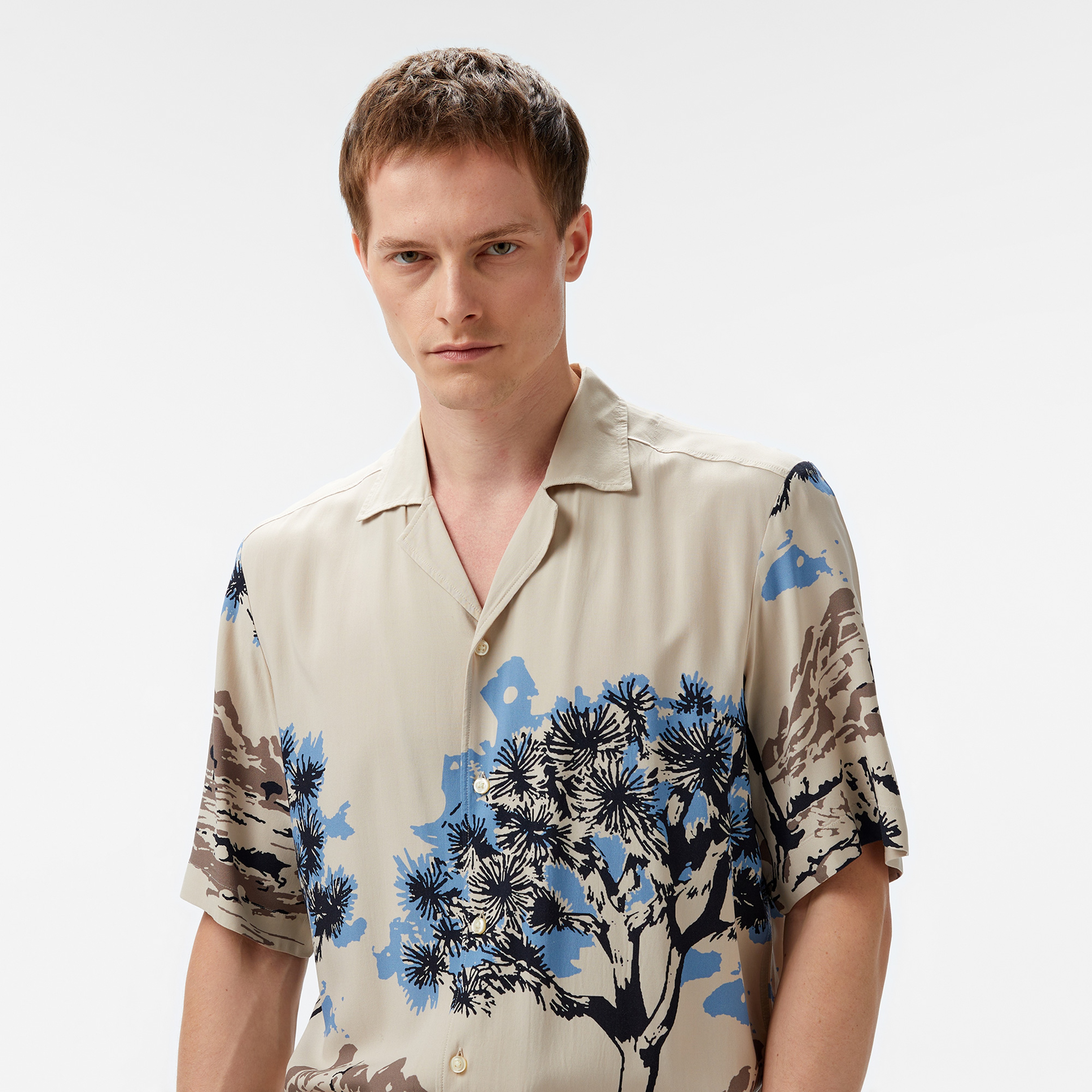 Boss Rayer M Erkek Bej Gömlek