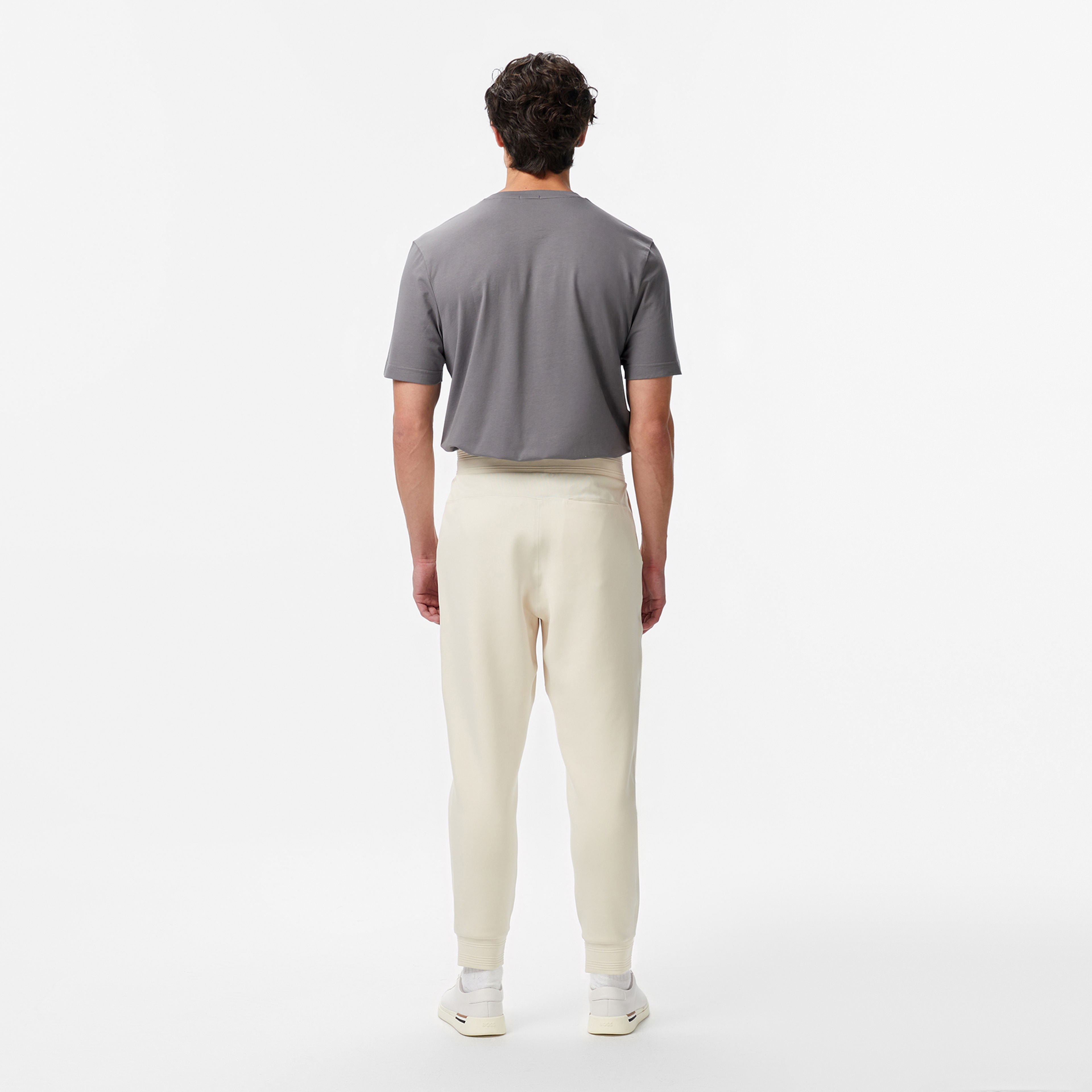 Boss Erkek Beyaz Eşofman Altı