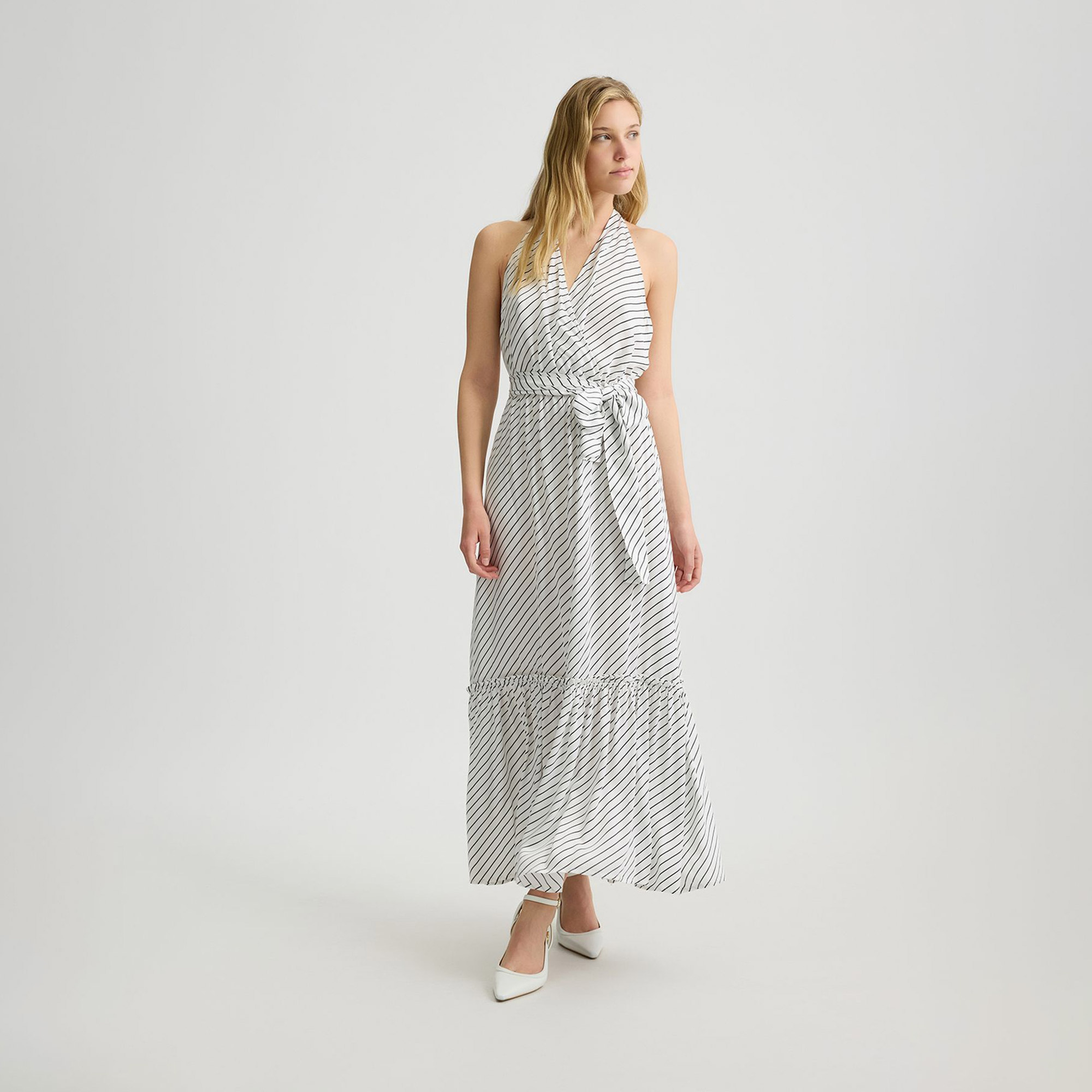 Liu Jo Kadın Beyaz Elbise