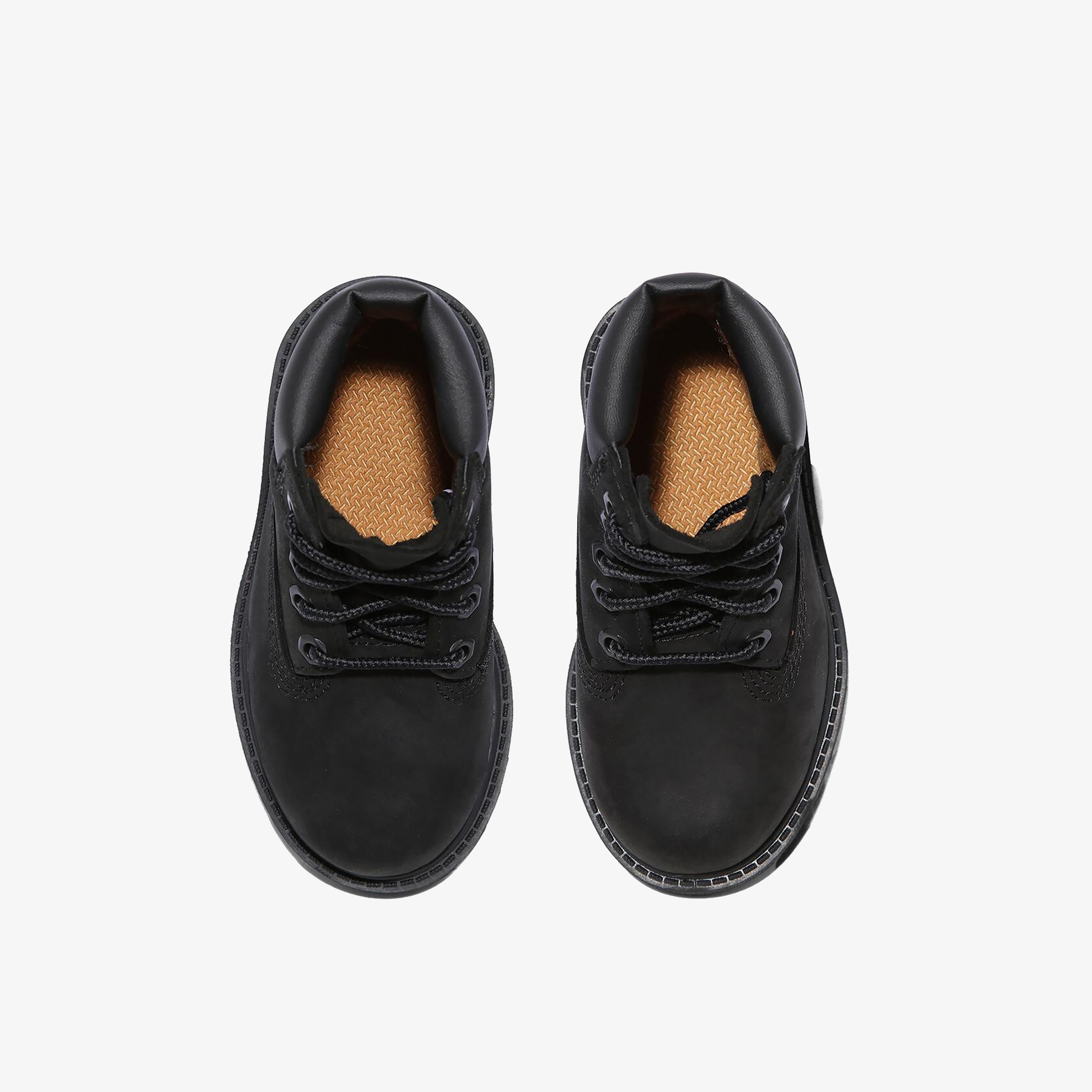 Timberland Premium 6 Inch Lace Up Çocuk Siyah Bot