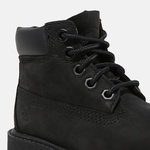 Timberland Premium 6 Inch Lace Up Çocuk Siyah Bot