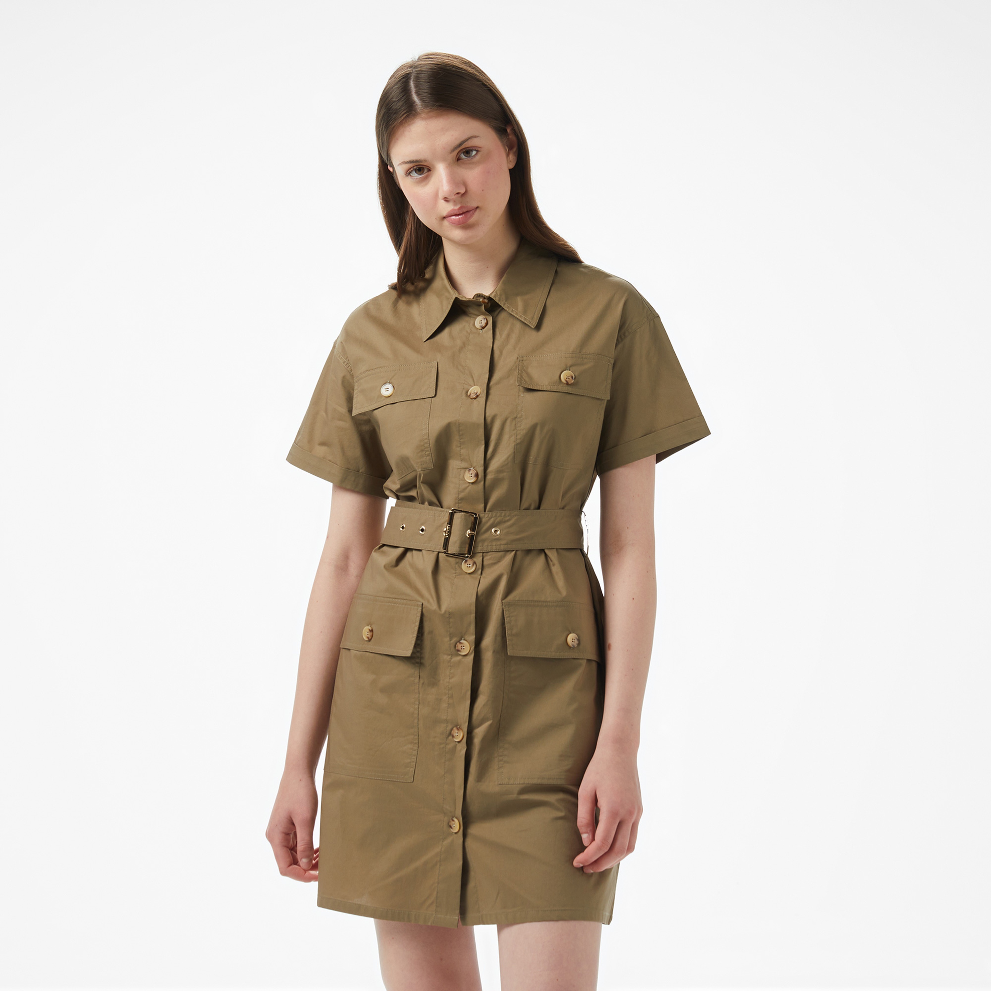 Liu Jo Kadın Yeşil Elbise