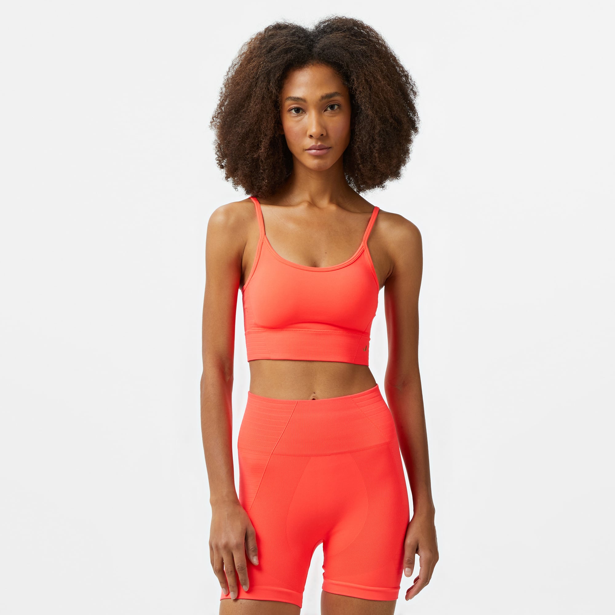 Jerf Gela Ayar Askılı Kadın Pembe Sport Bra