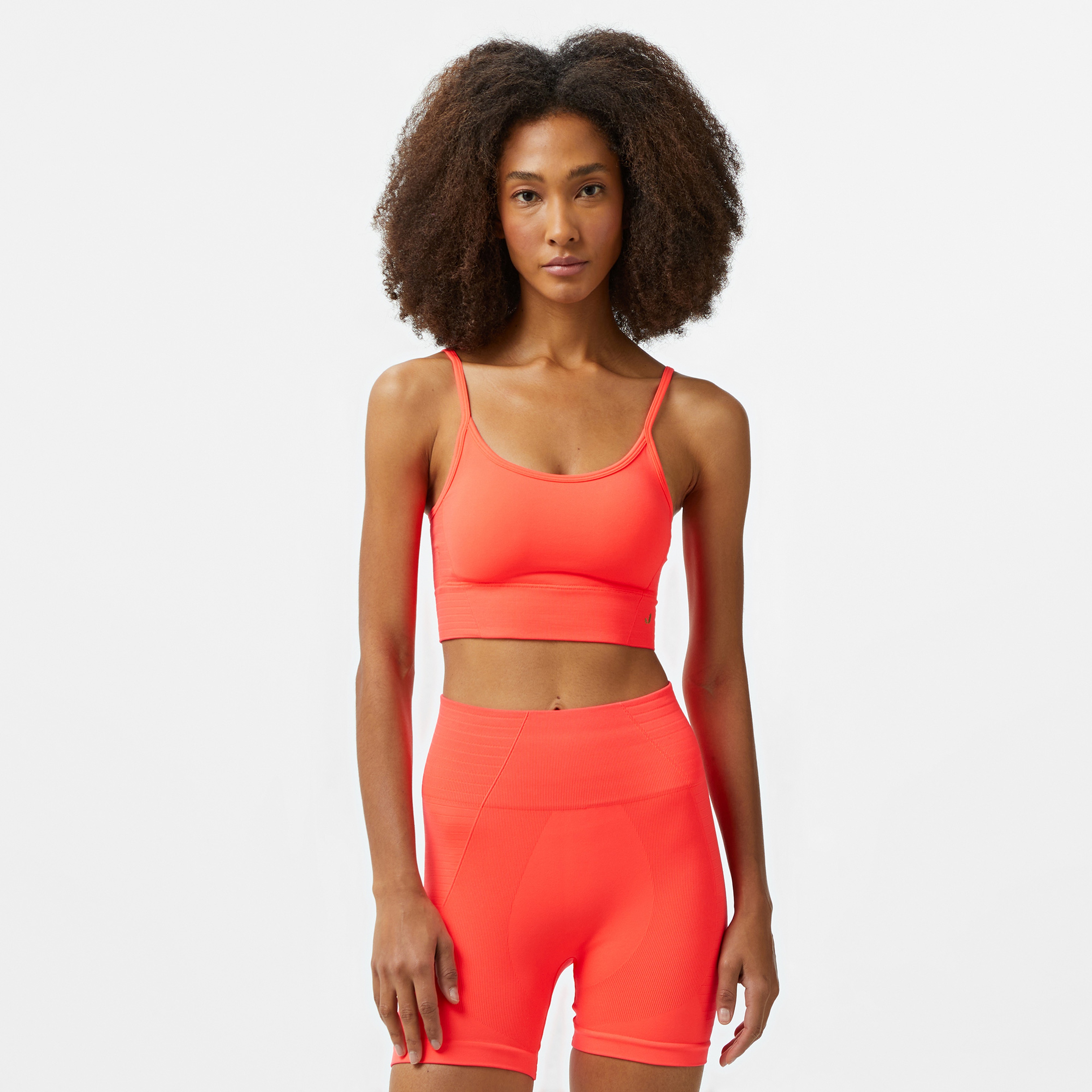 Jerf Gela Ayar Askılı Kadın Pembe Sport Bra