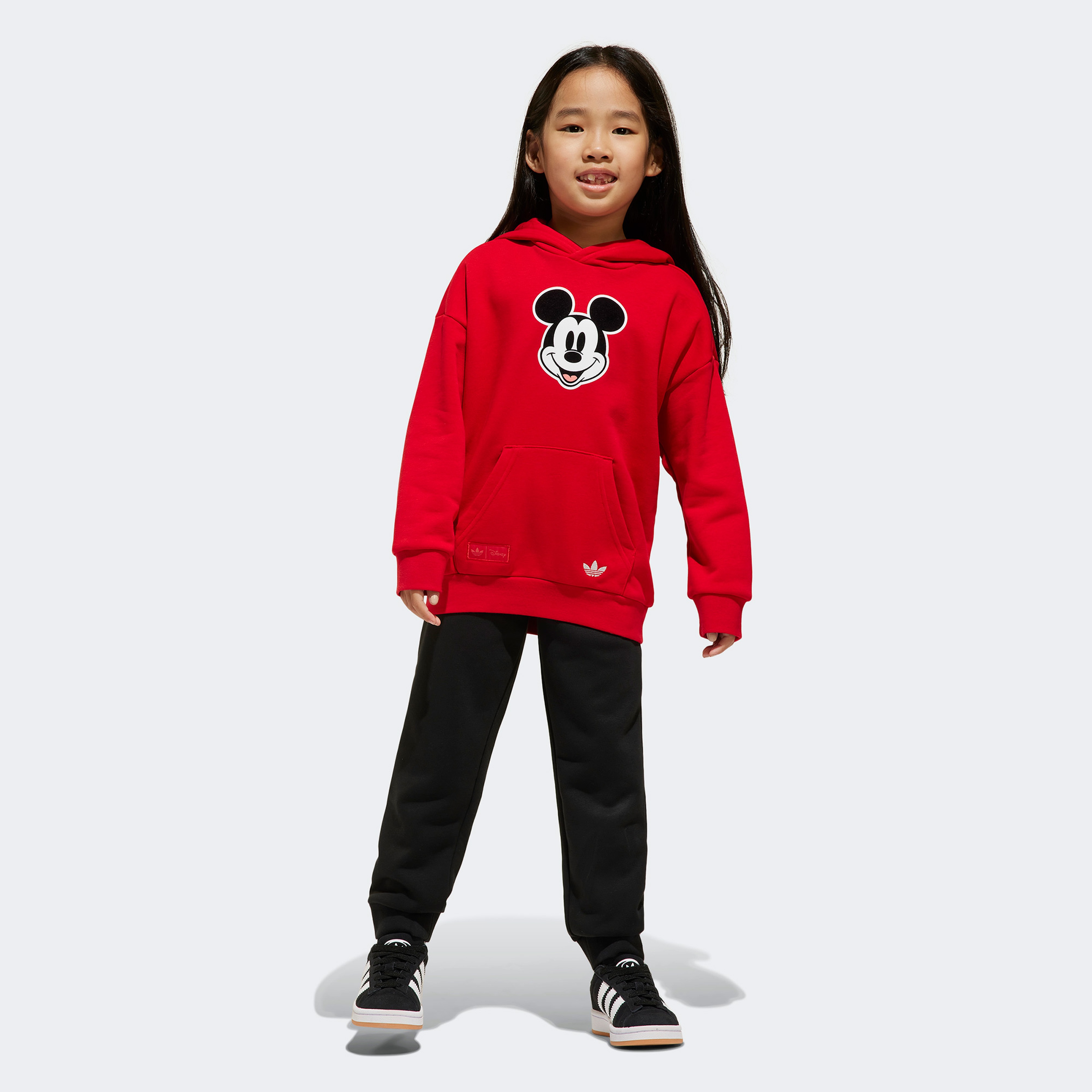 adidas x Disney Mickey Mouse Çocuk Kırmızı Eşofman Takımı