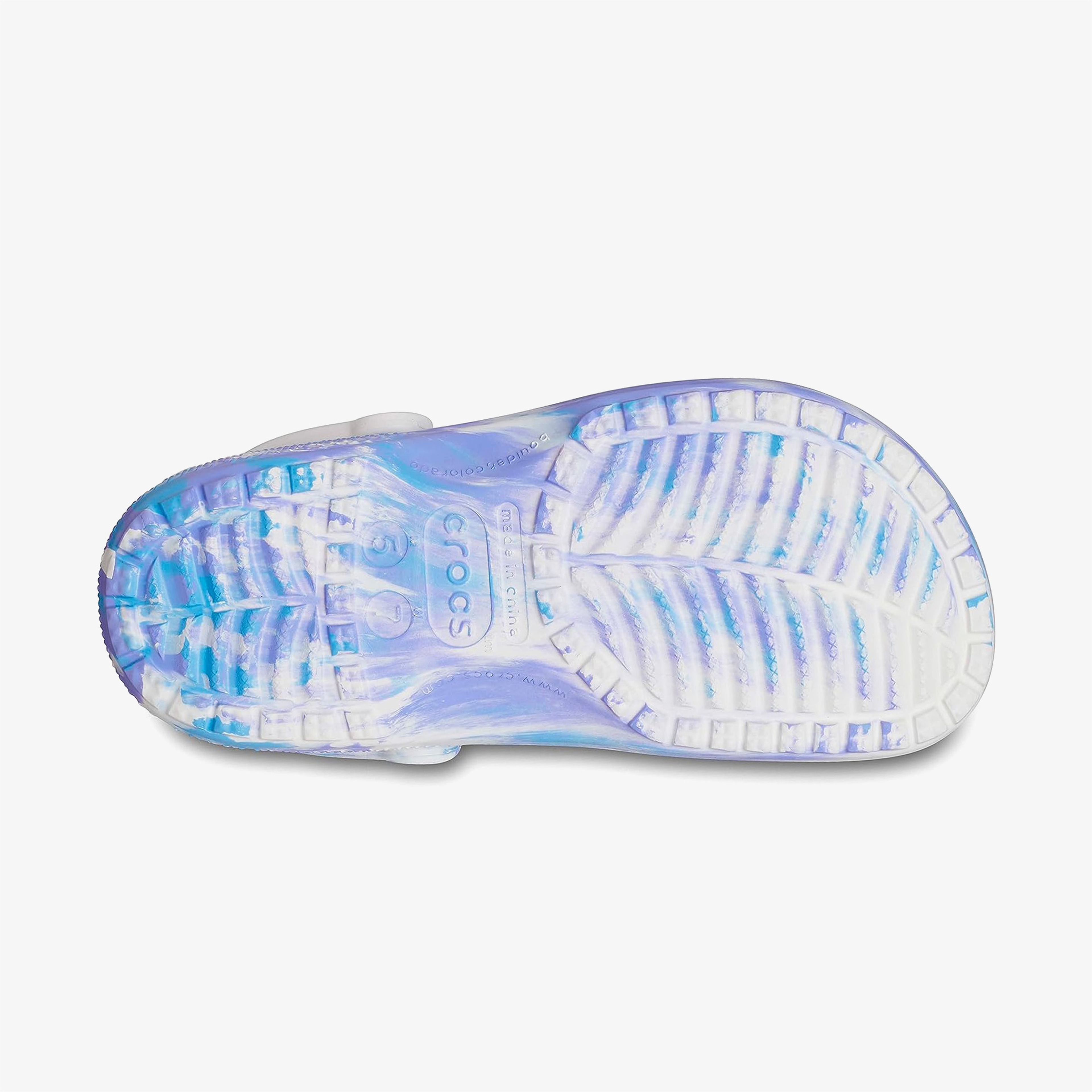 Crocs Classic Marbled Clog Kadın Renkli Terlik