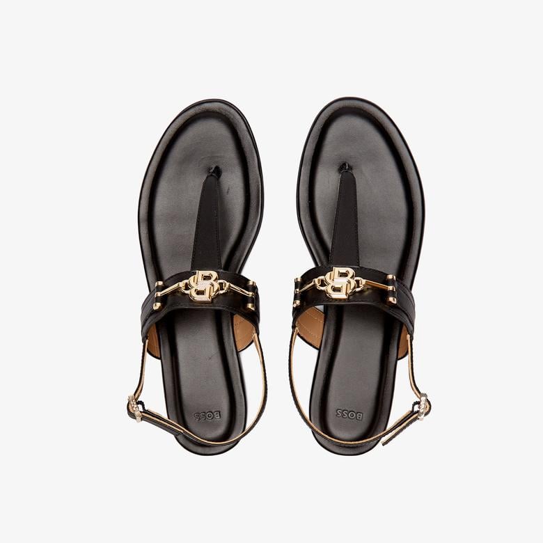 Boss Emberlyn Thng10 Kadın Siyah Sandalet