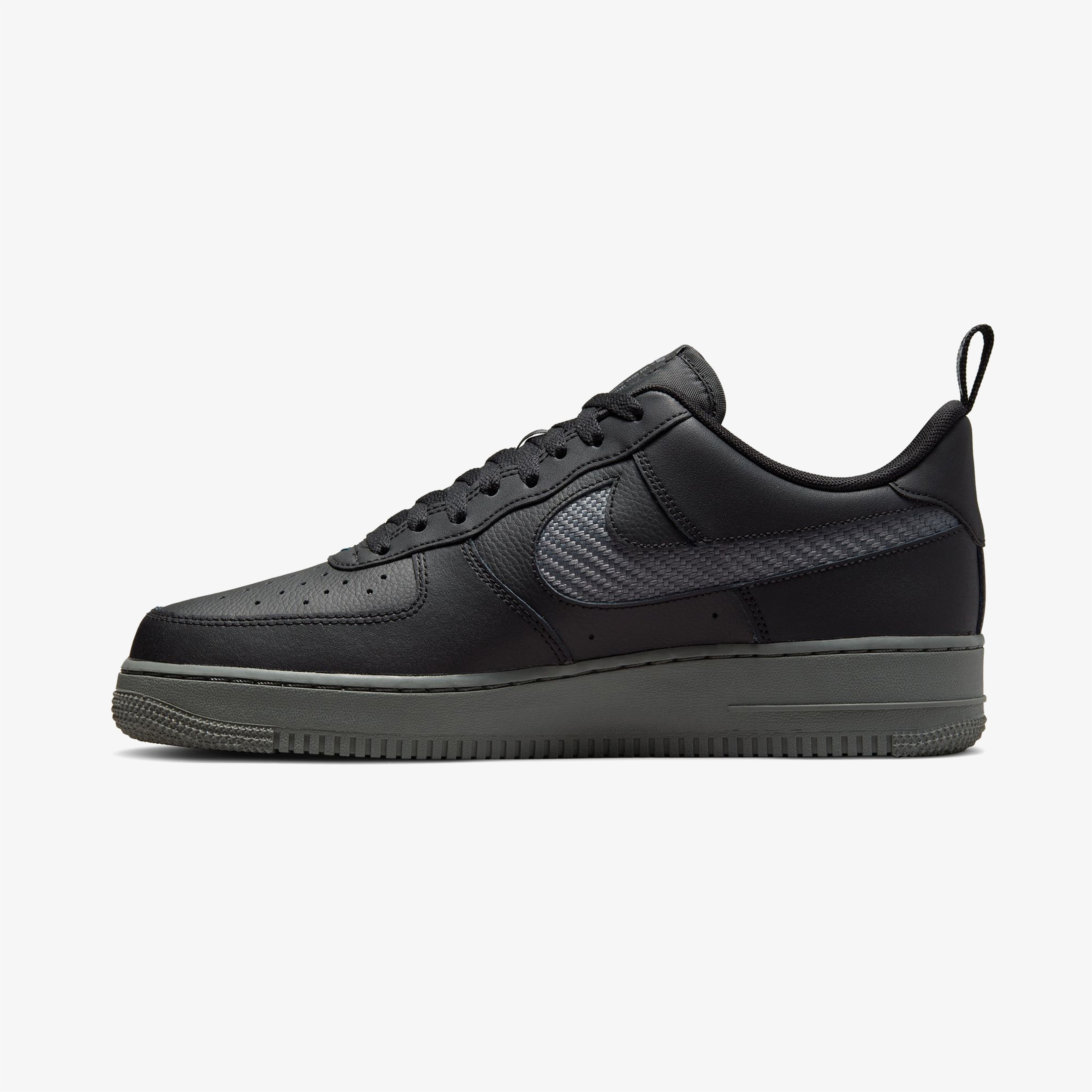 Nike Air Force 1 '07 Lv8 J22 Erkek Siyah Sneaker