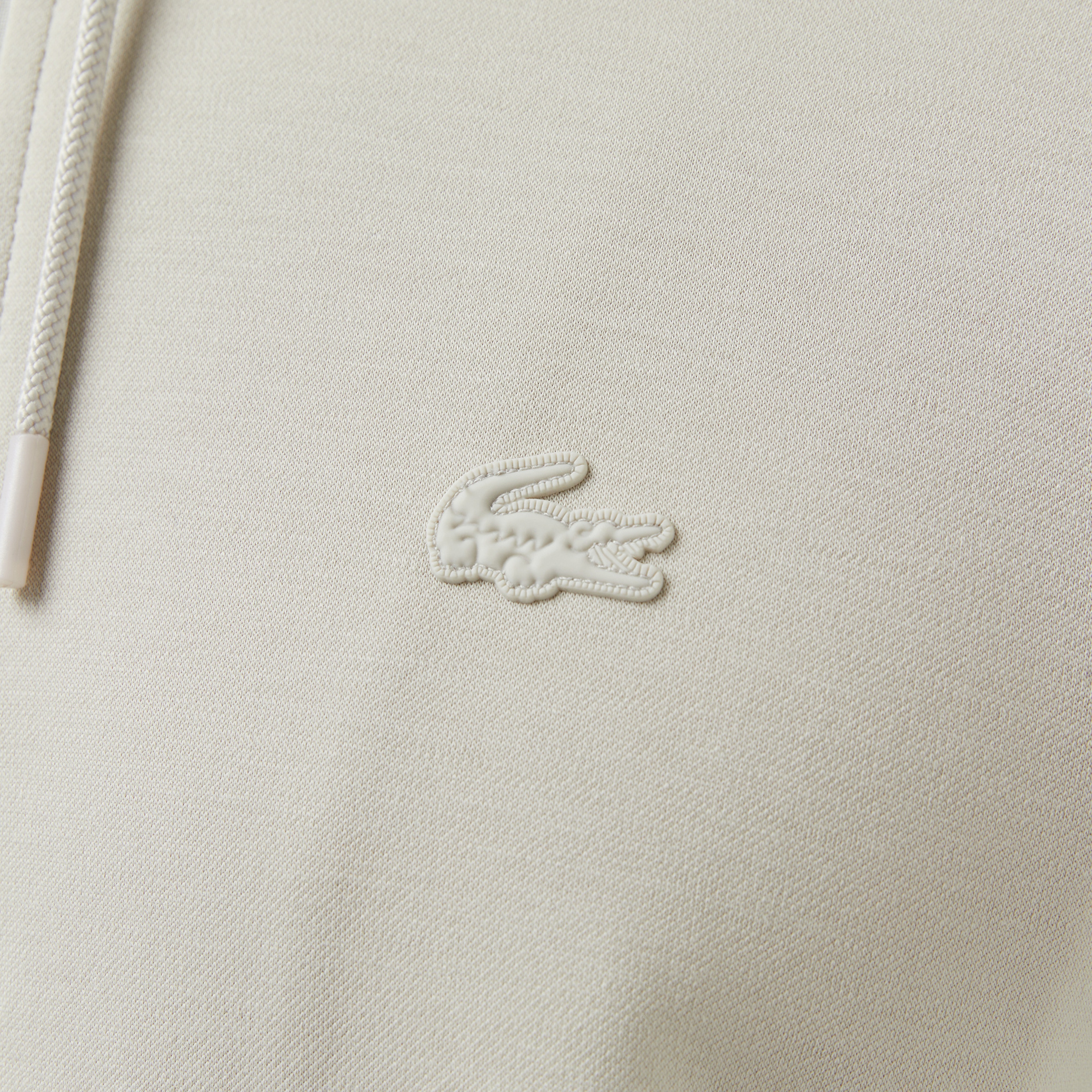 Erkek Slim Fit Kapüşonlu Gri Sweatshirt