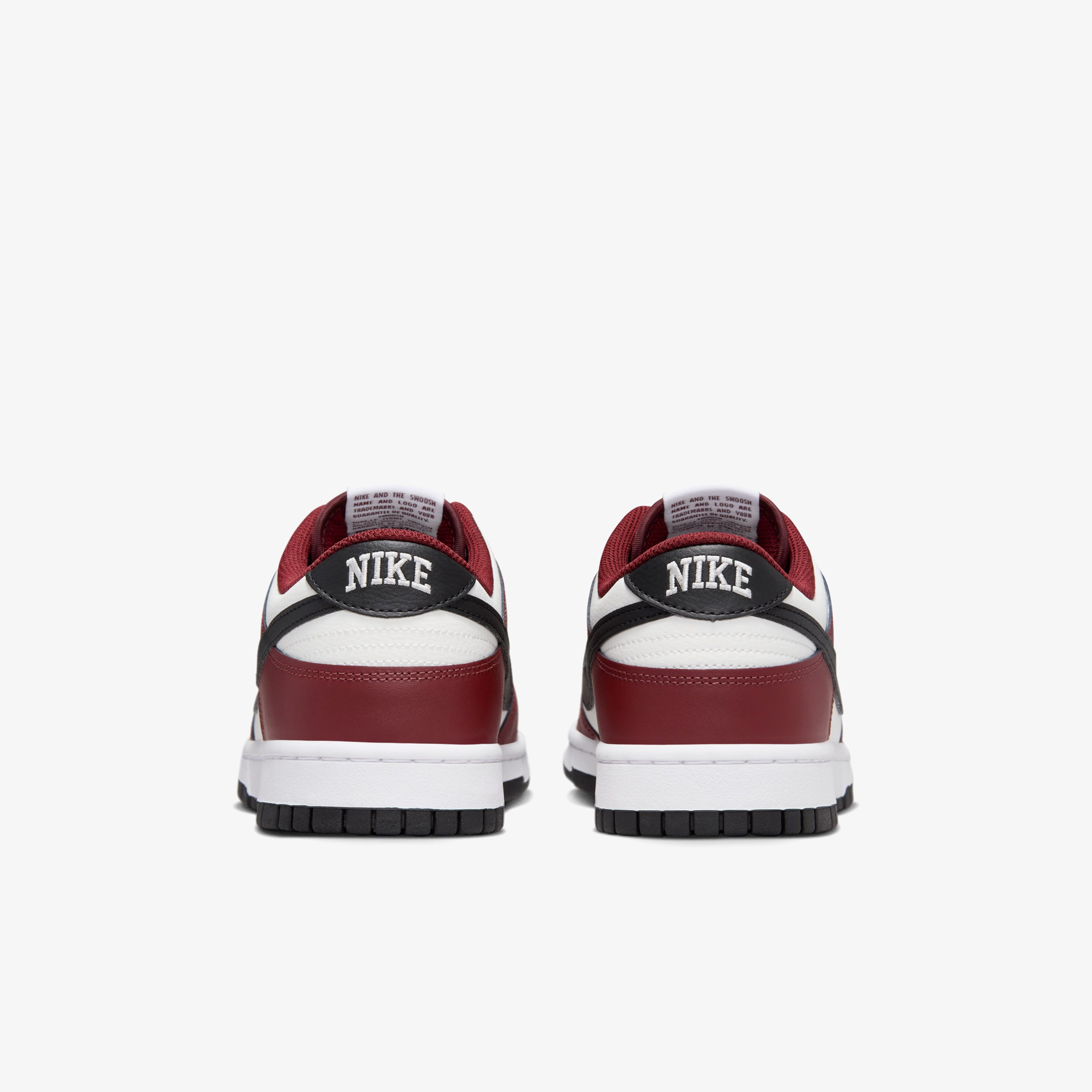 Nike Dunk Low Sportswear Erkek Kırmızı/Beyaz Spor Ayakkabı