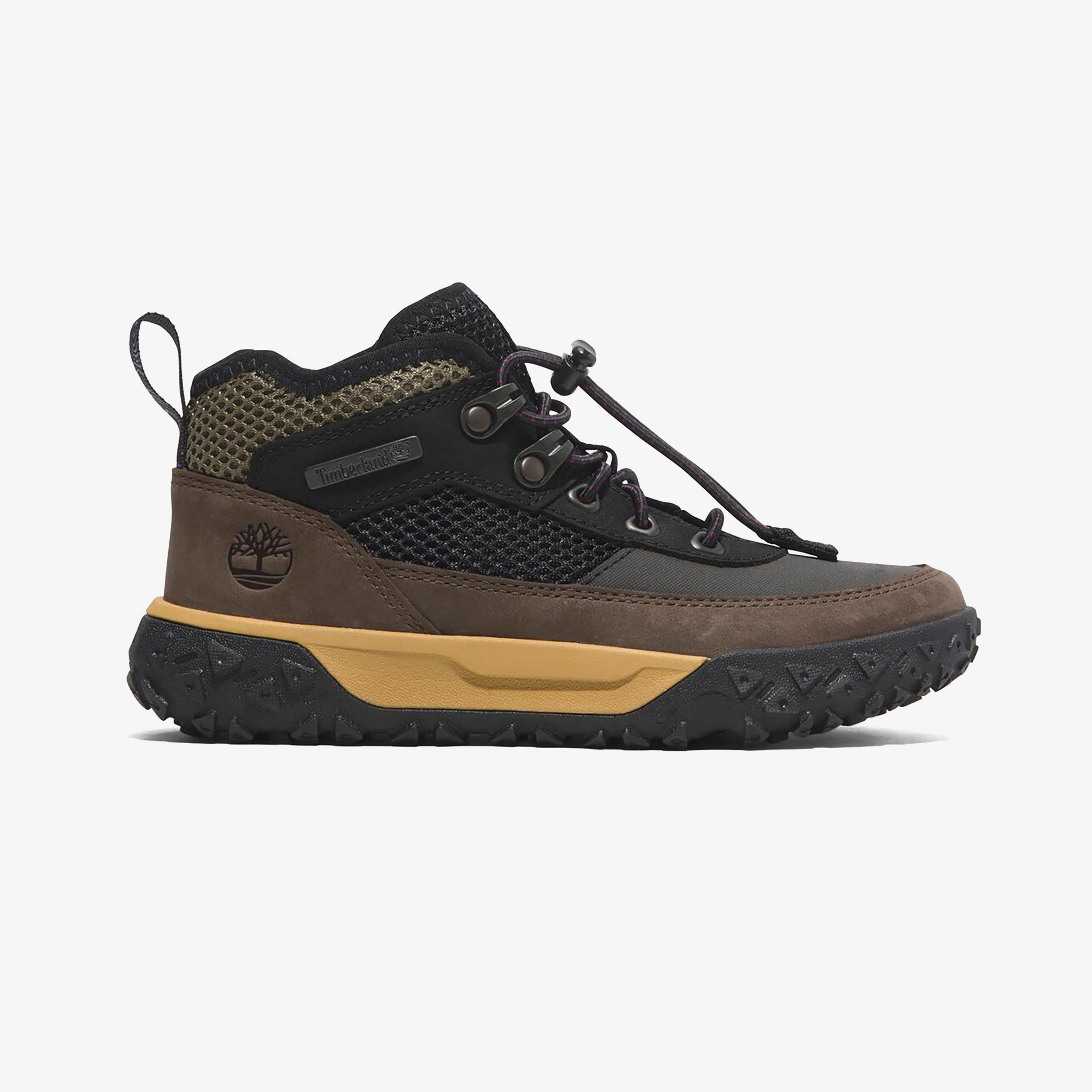 Timberland Greenstride Motion 6 Mid Lace Up Çocuk Siyah Outdoor Ayakkabı