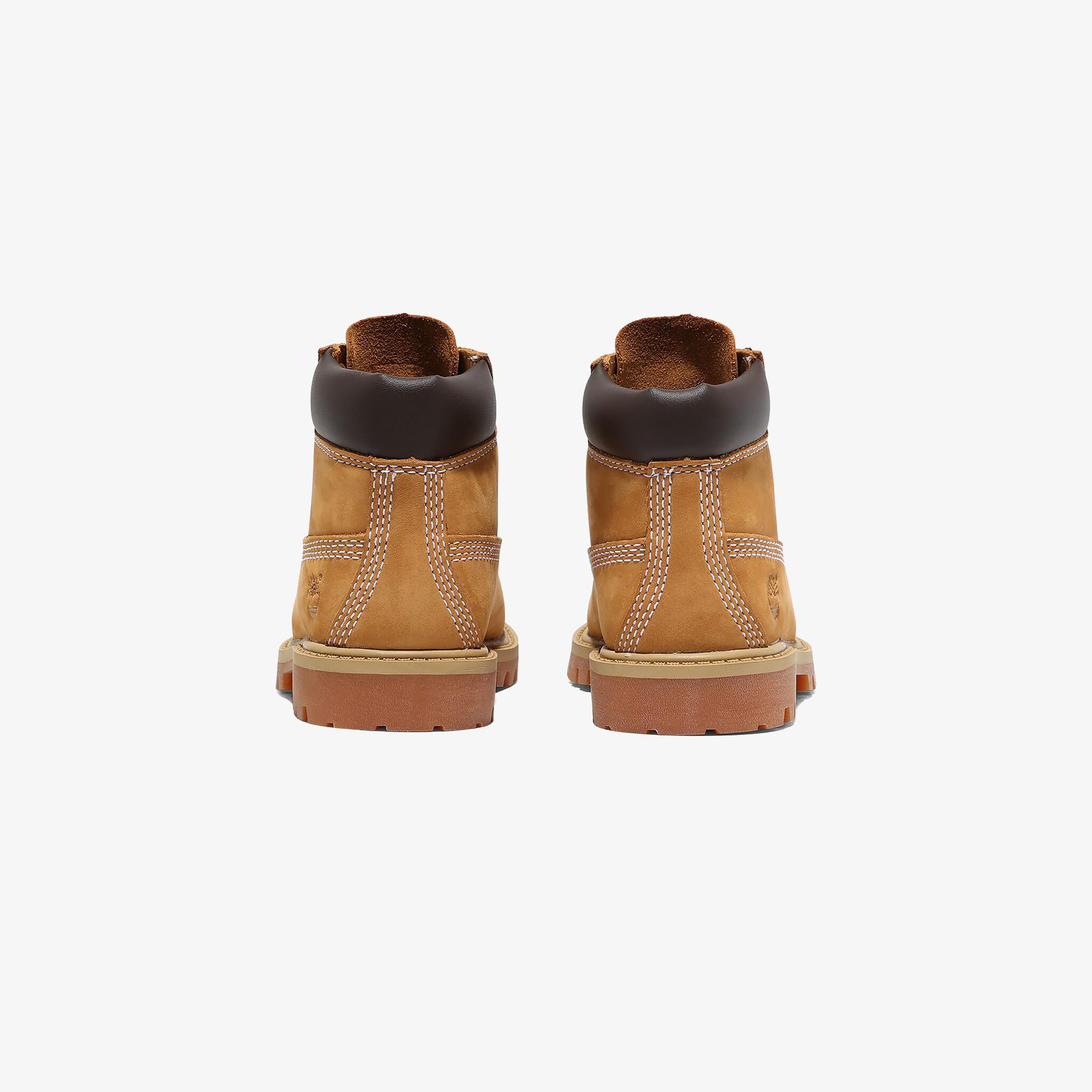 Timberland Premium 6 Inch Lace Up Çocuk Krem Rengi Bot