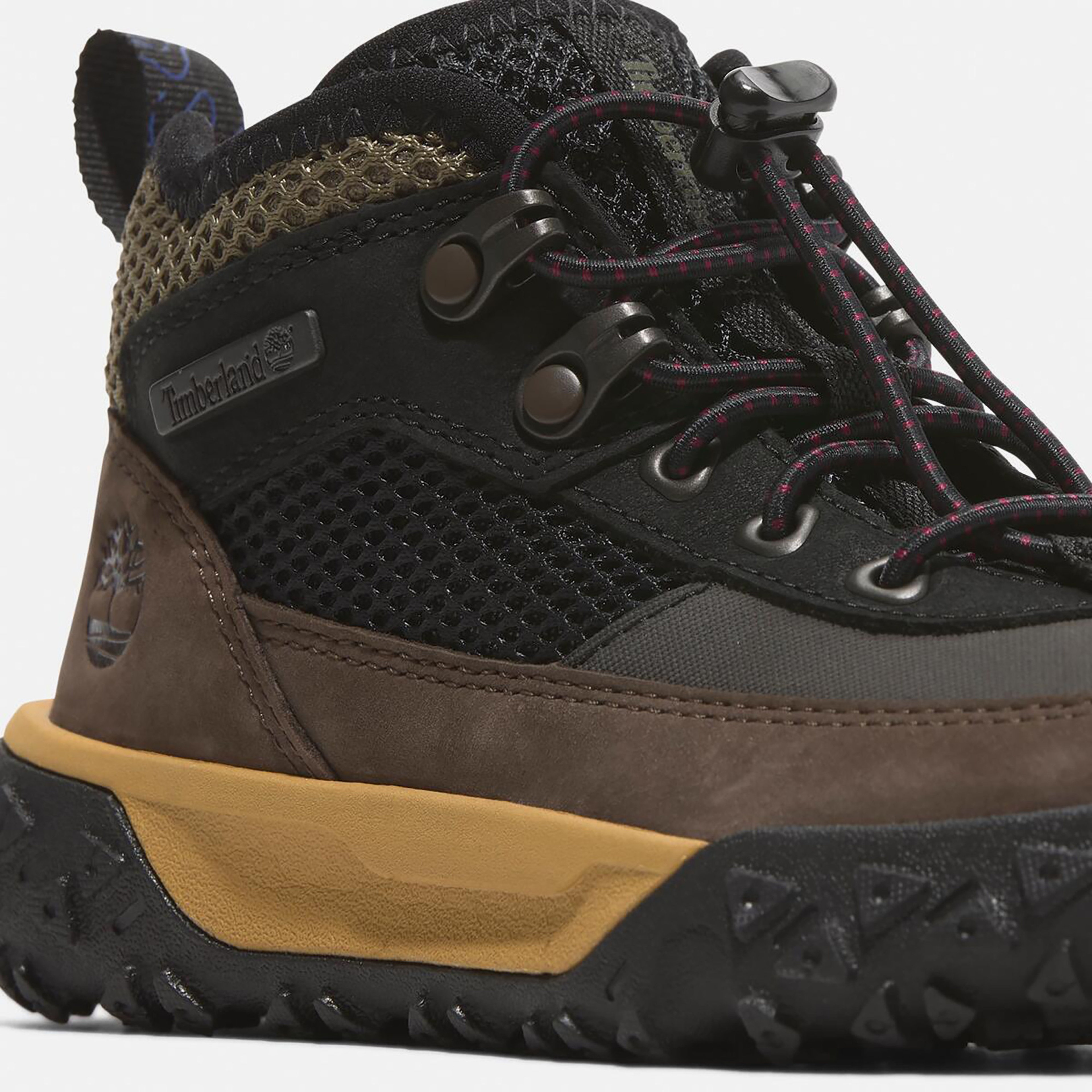 Timberland Greenstride Motion 6 Mid Lace Up Çocuk Siyah Outdoor Ayakkabı