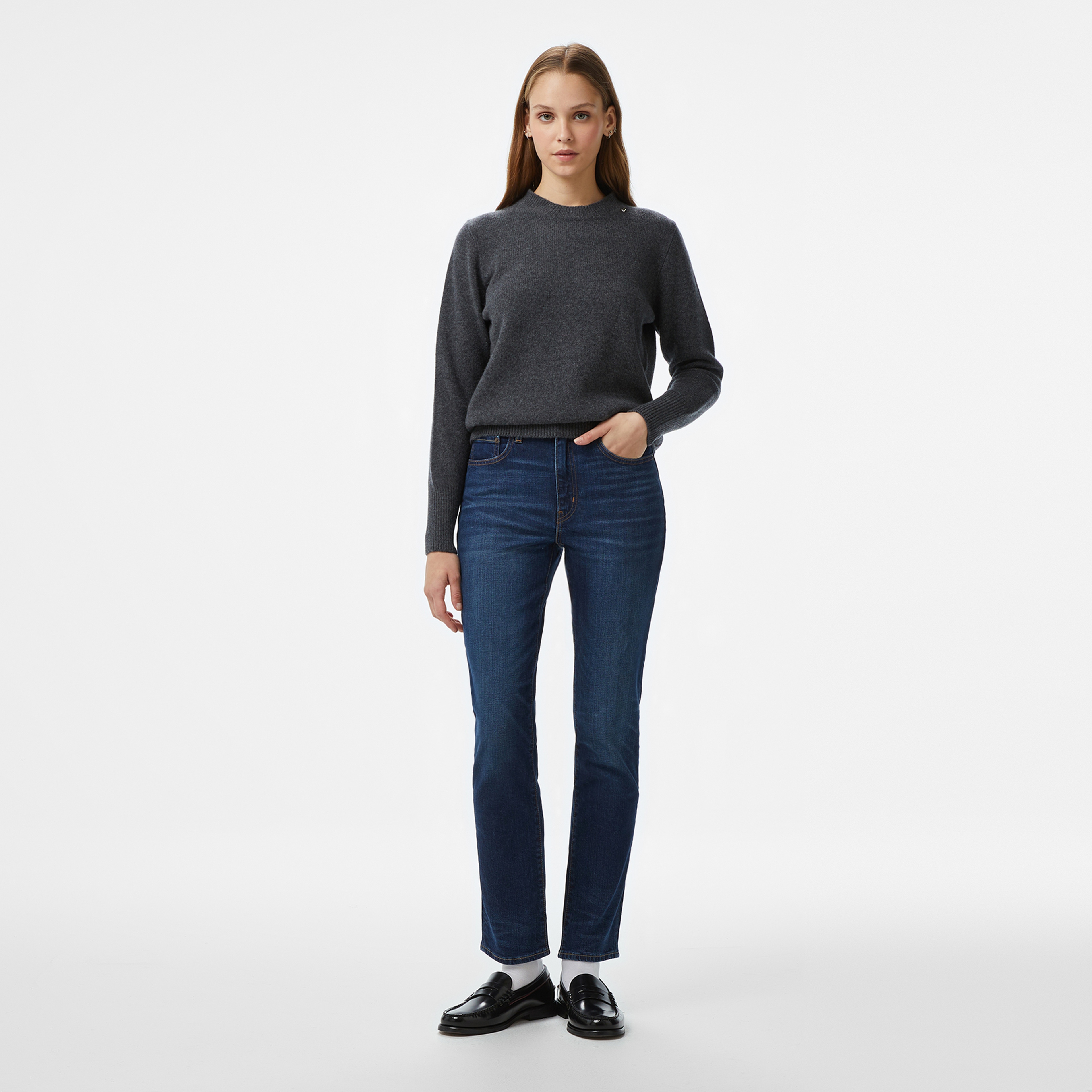 Liu Jo Kadın Antrasit Triko