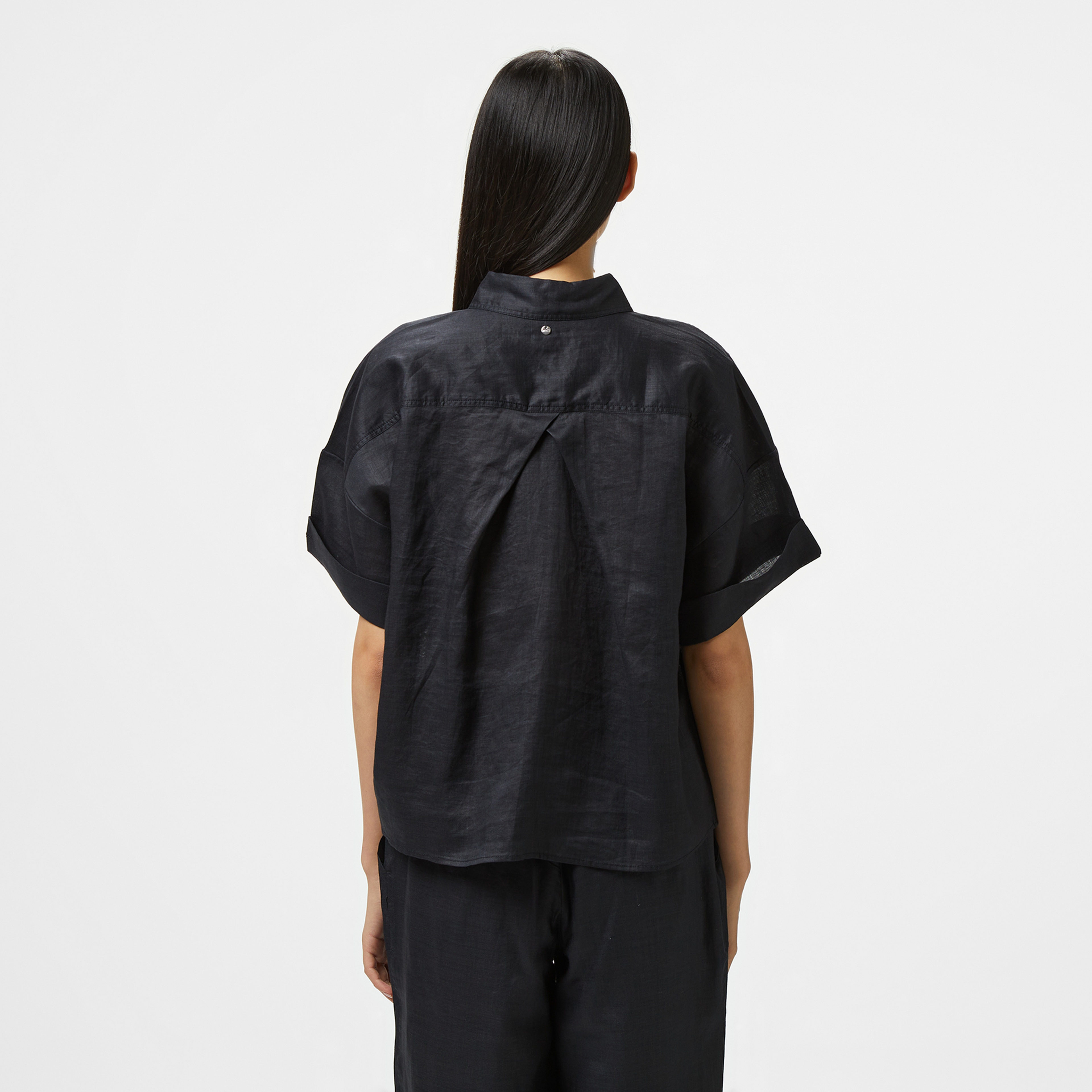 BOSS Bisenas Kadın Siyah Gömlek