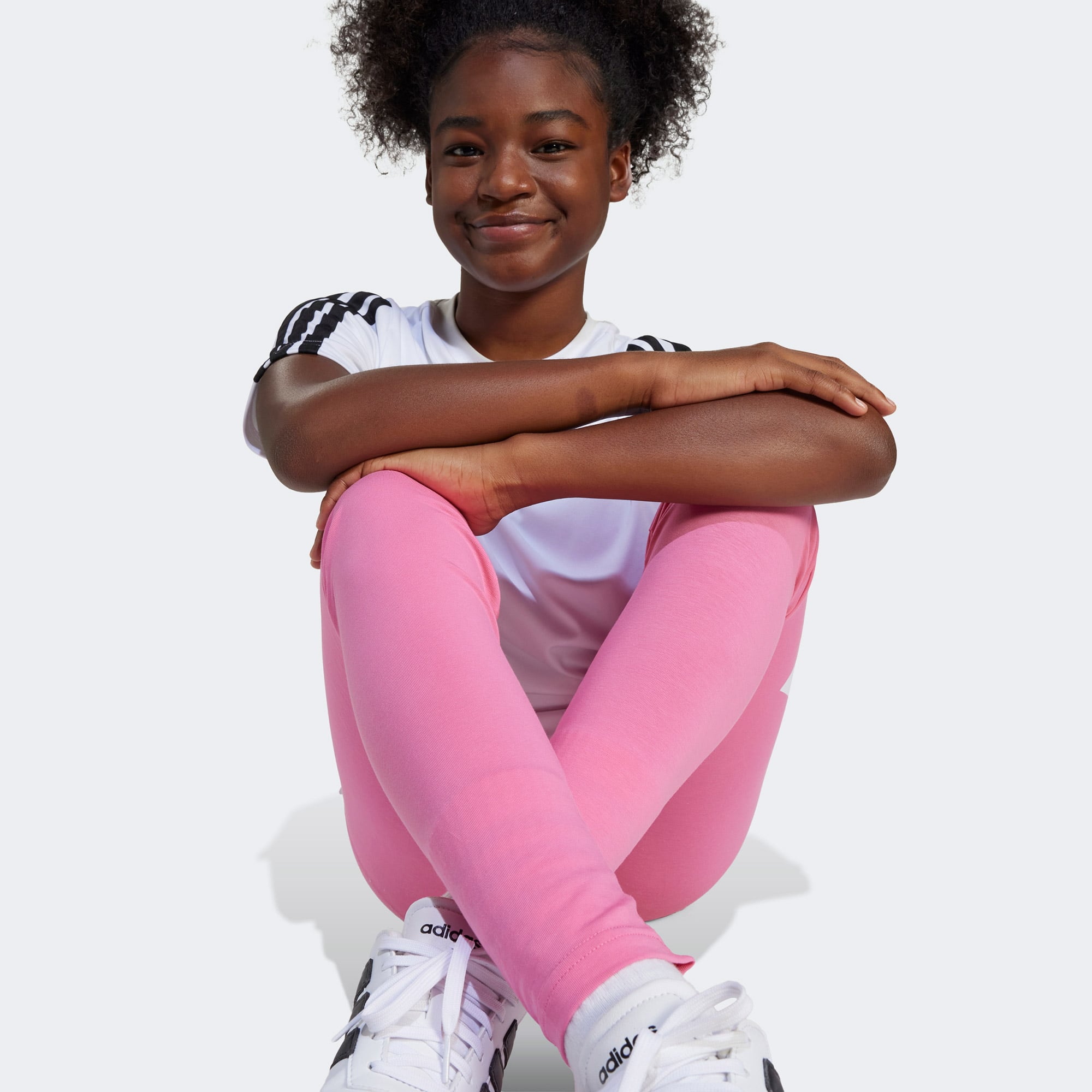 adidas Essentials Genç Çocuk Pembe Tayt