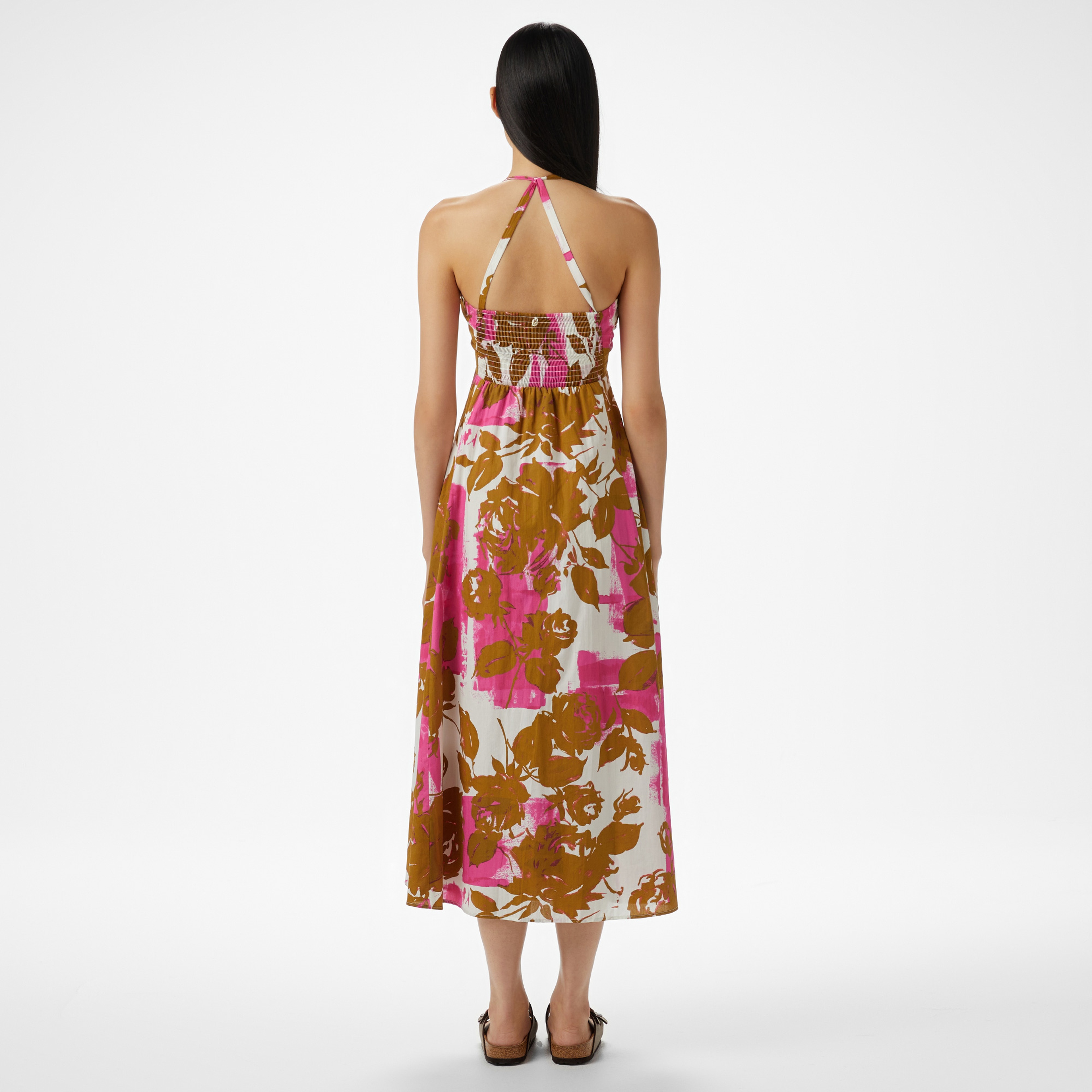 Liu Jo Kadın Pembe Elbise