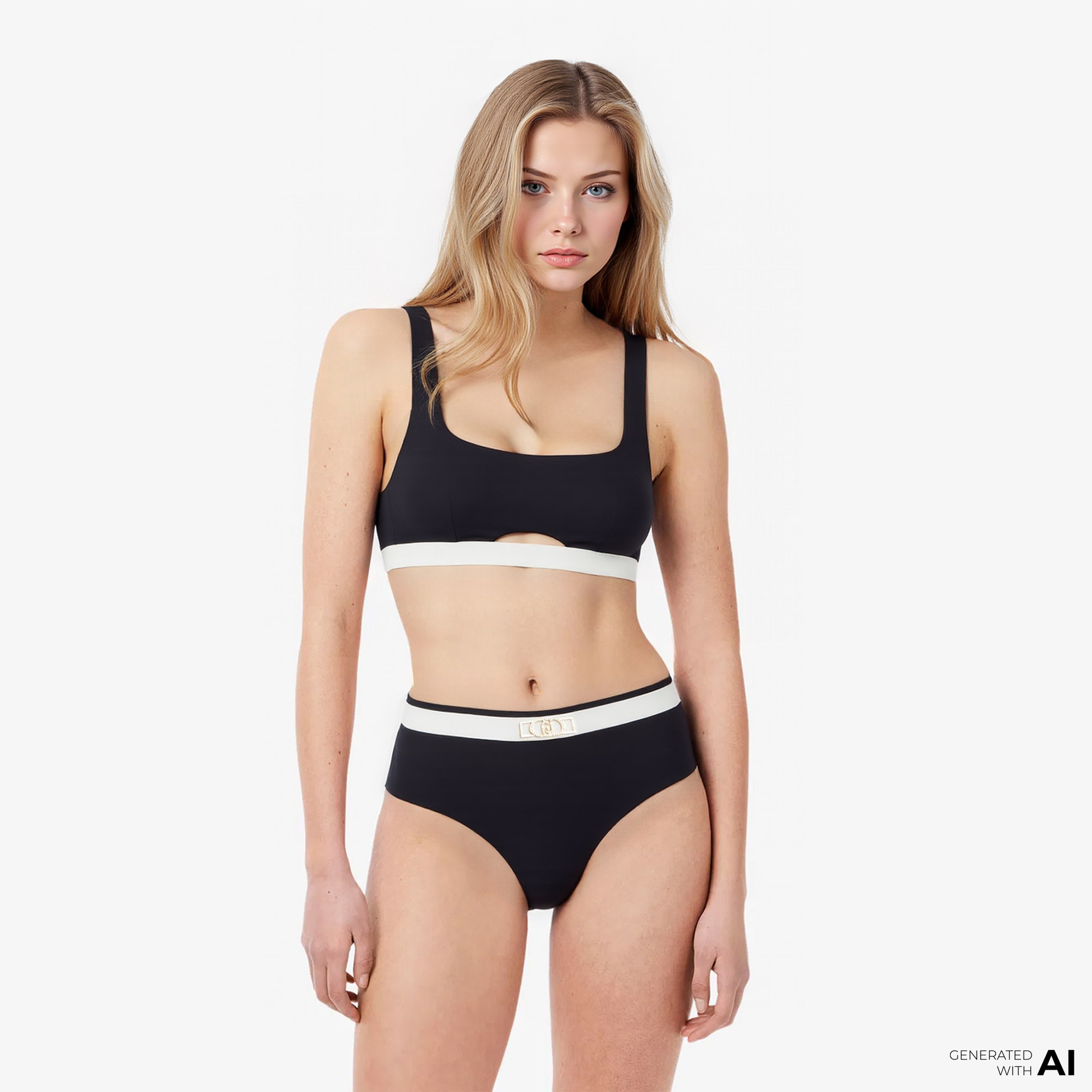 Liu Jo Kadın Siyah Bikini & Mayo