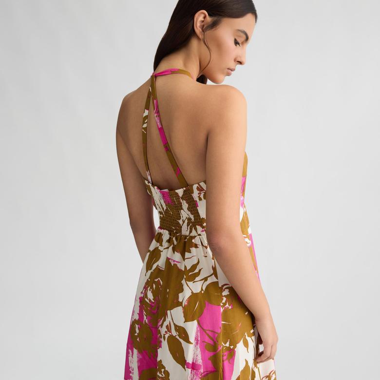 Liu Jo Kadın Pembe Elbise