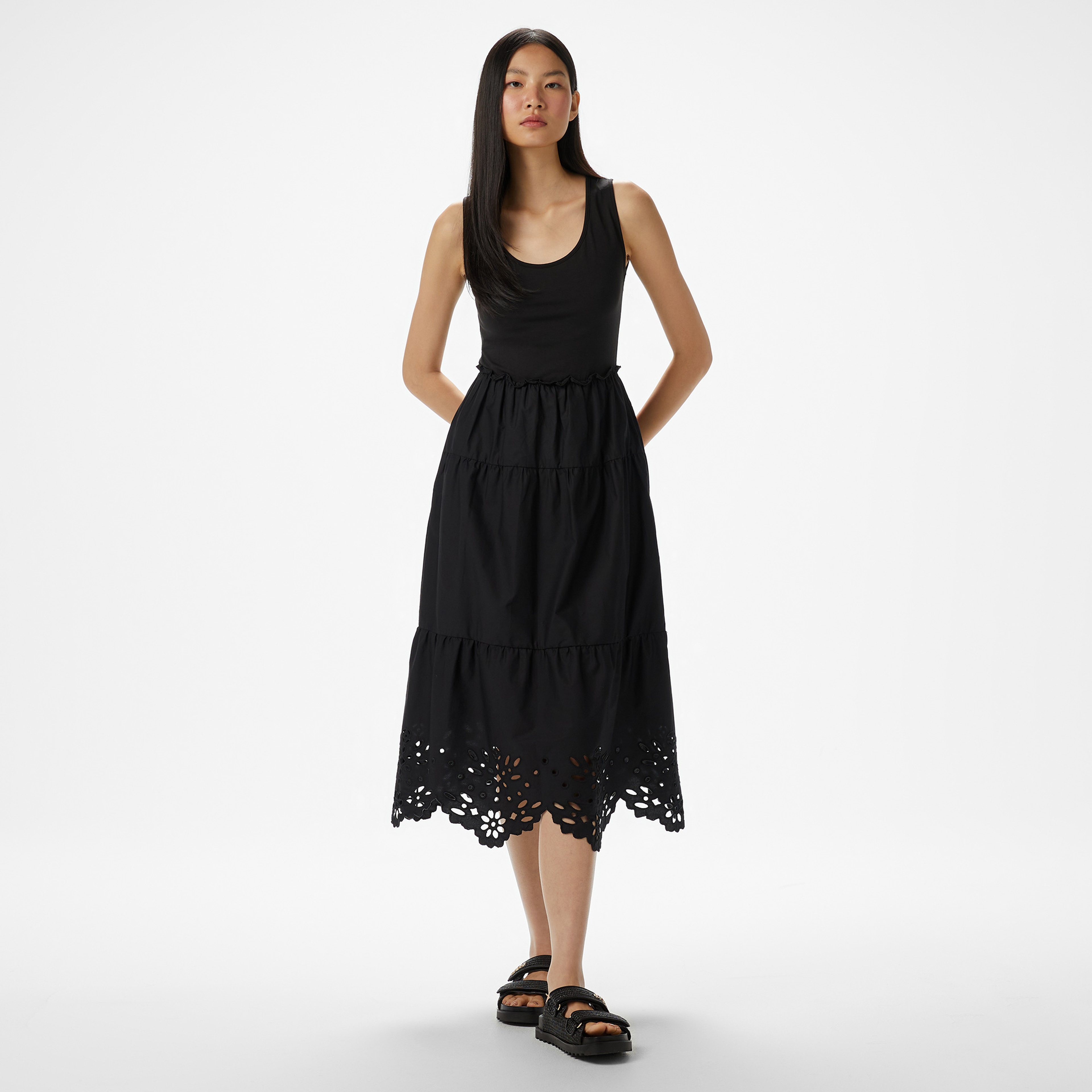 Liu Jo Kadın Siyah Elbise