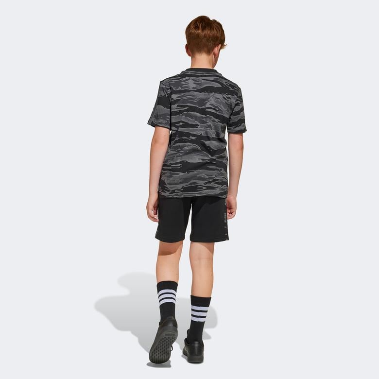 adidas Essentials Camo Genç Çocuk Siyah Şort