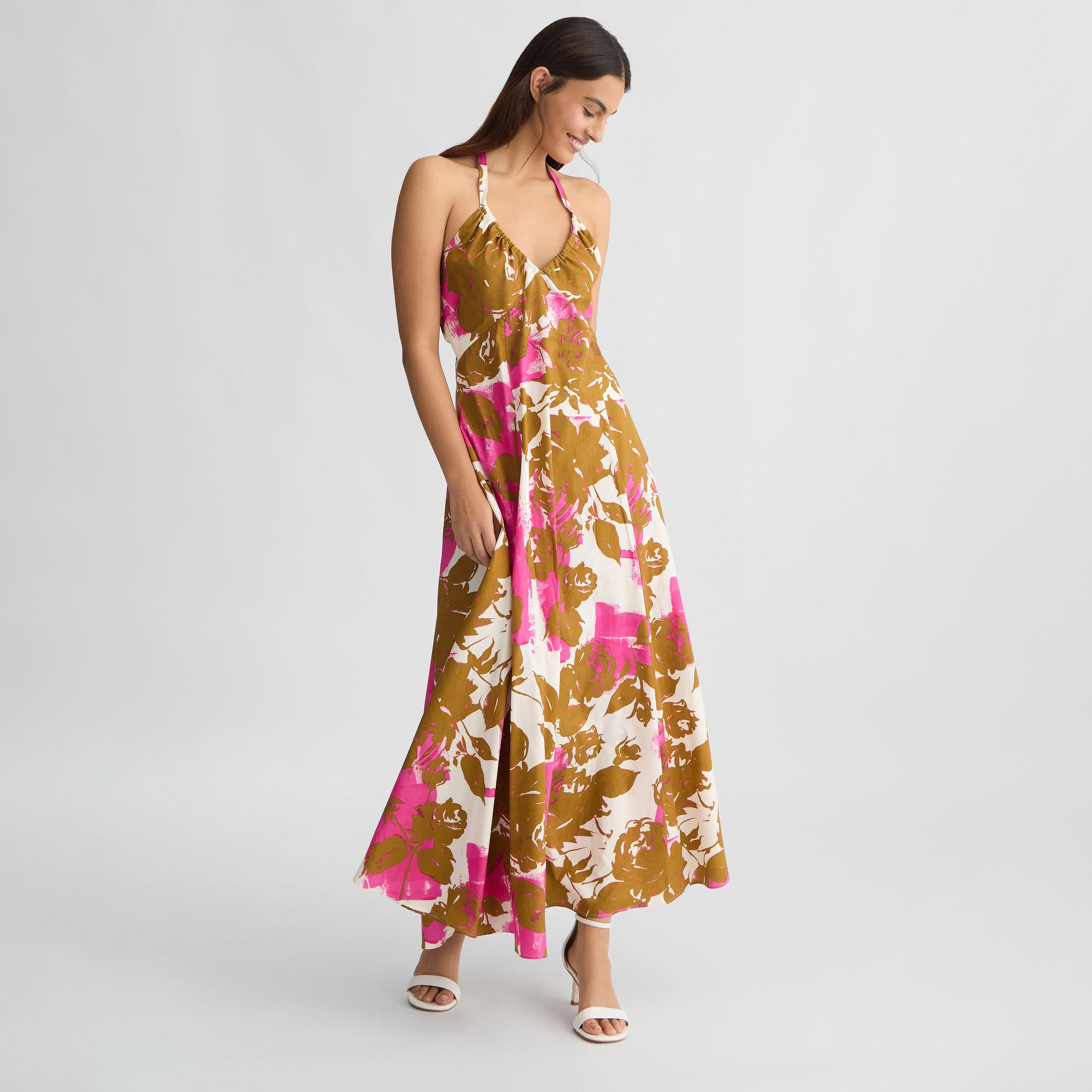 Liu Jo Kadın Pembe Elbise