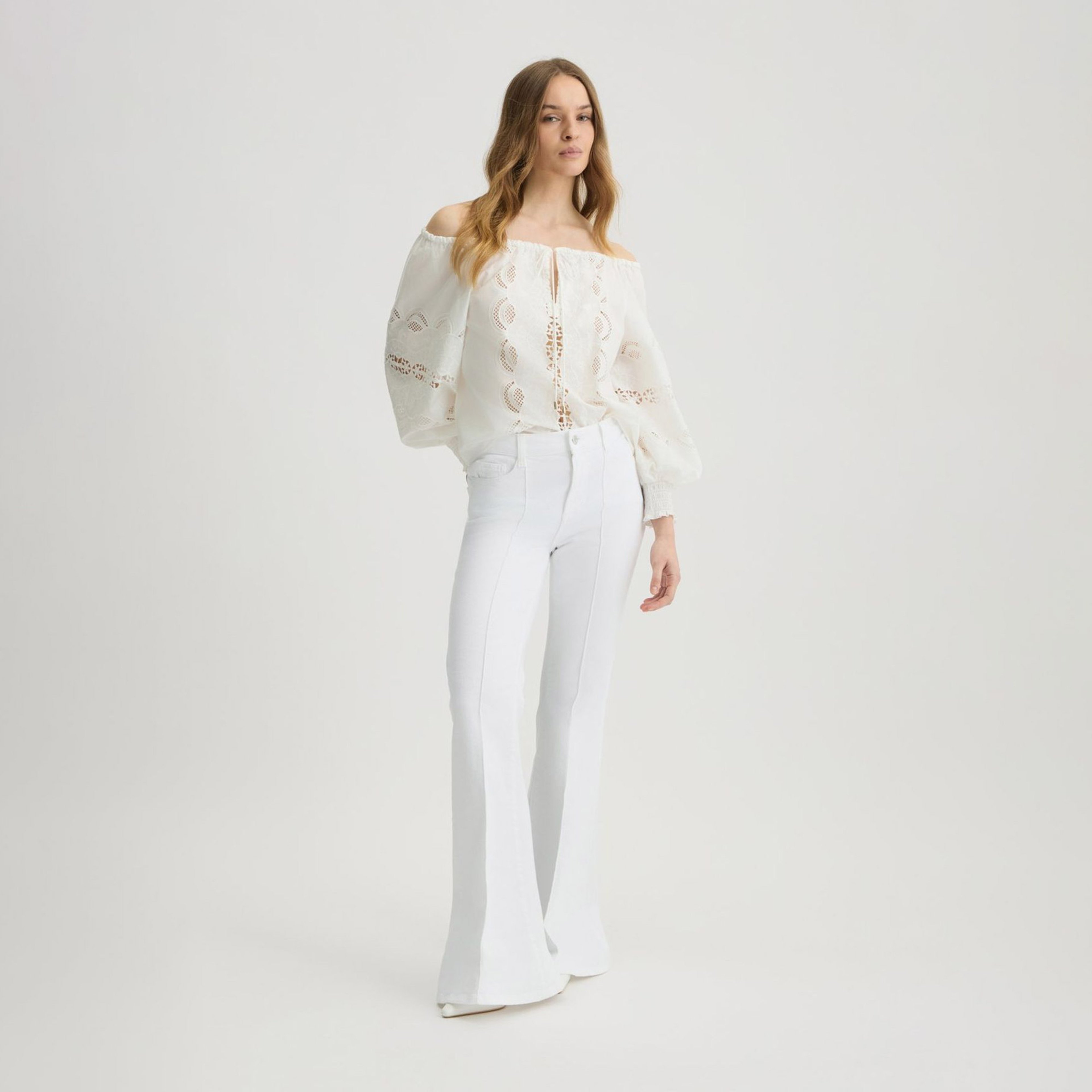 Liu Jo Kadın Bej Bluz